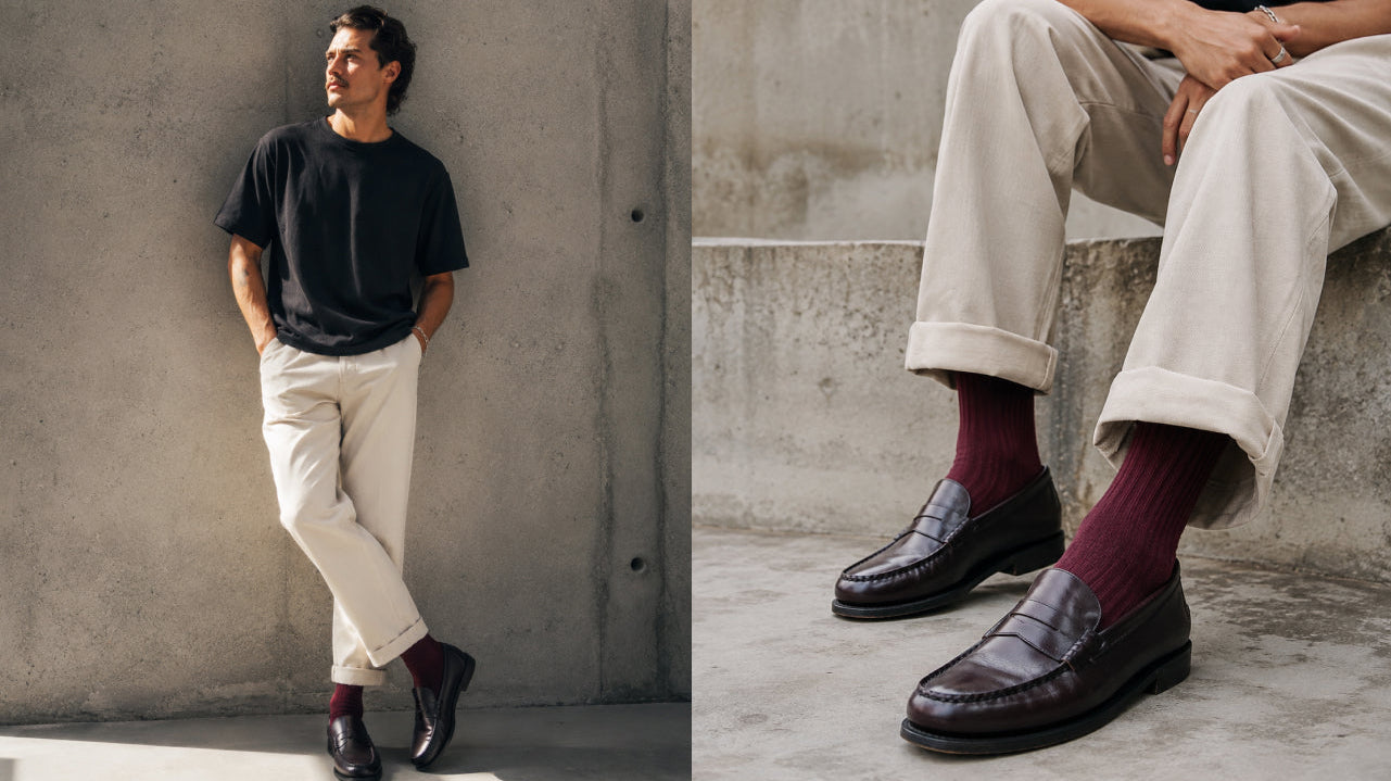 Socken zur Chino: der richtige Look für Business-Casual