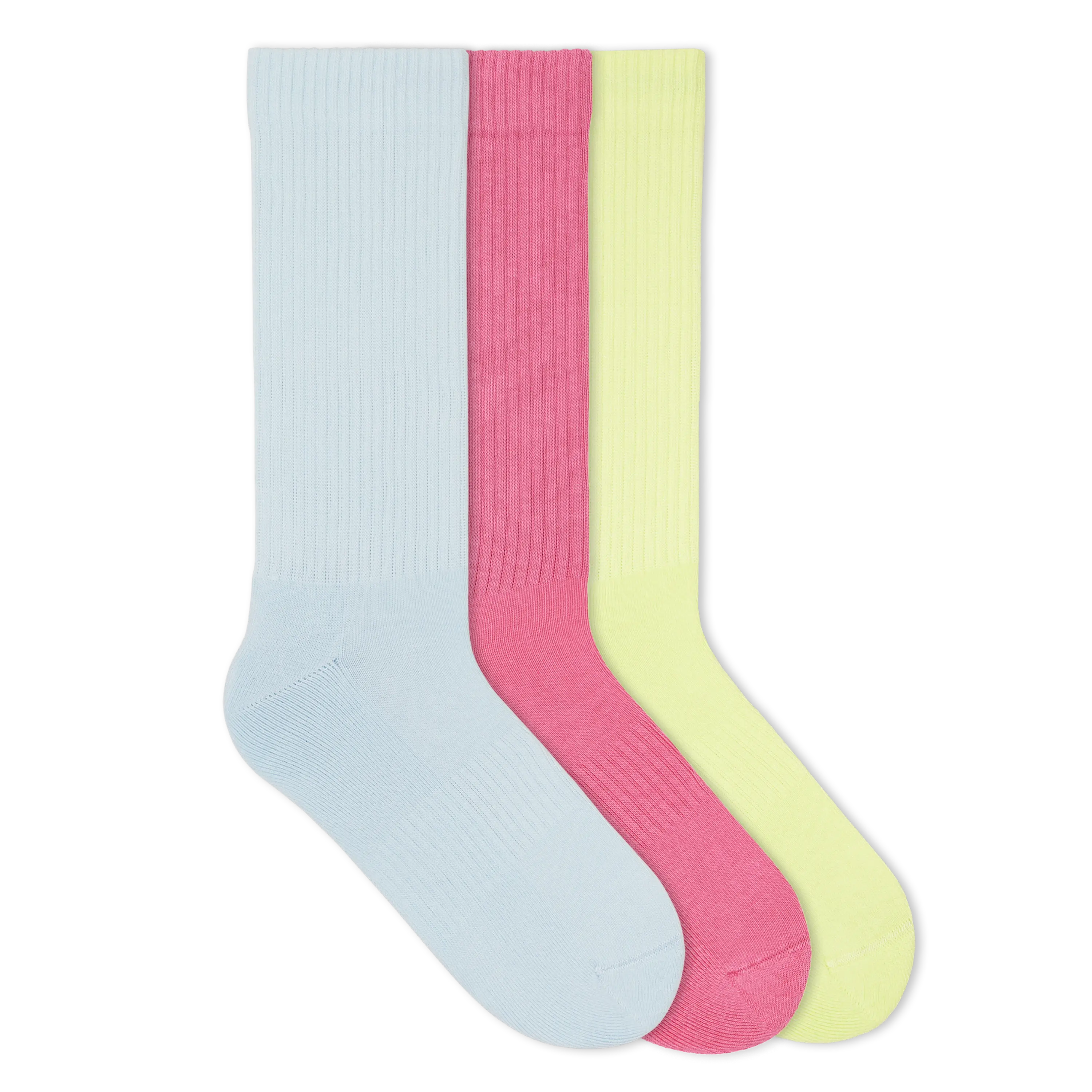 Einfarbige Tennissocken aus Bio-Baumwolle โ 6er Set