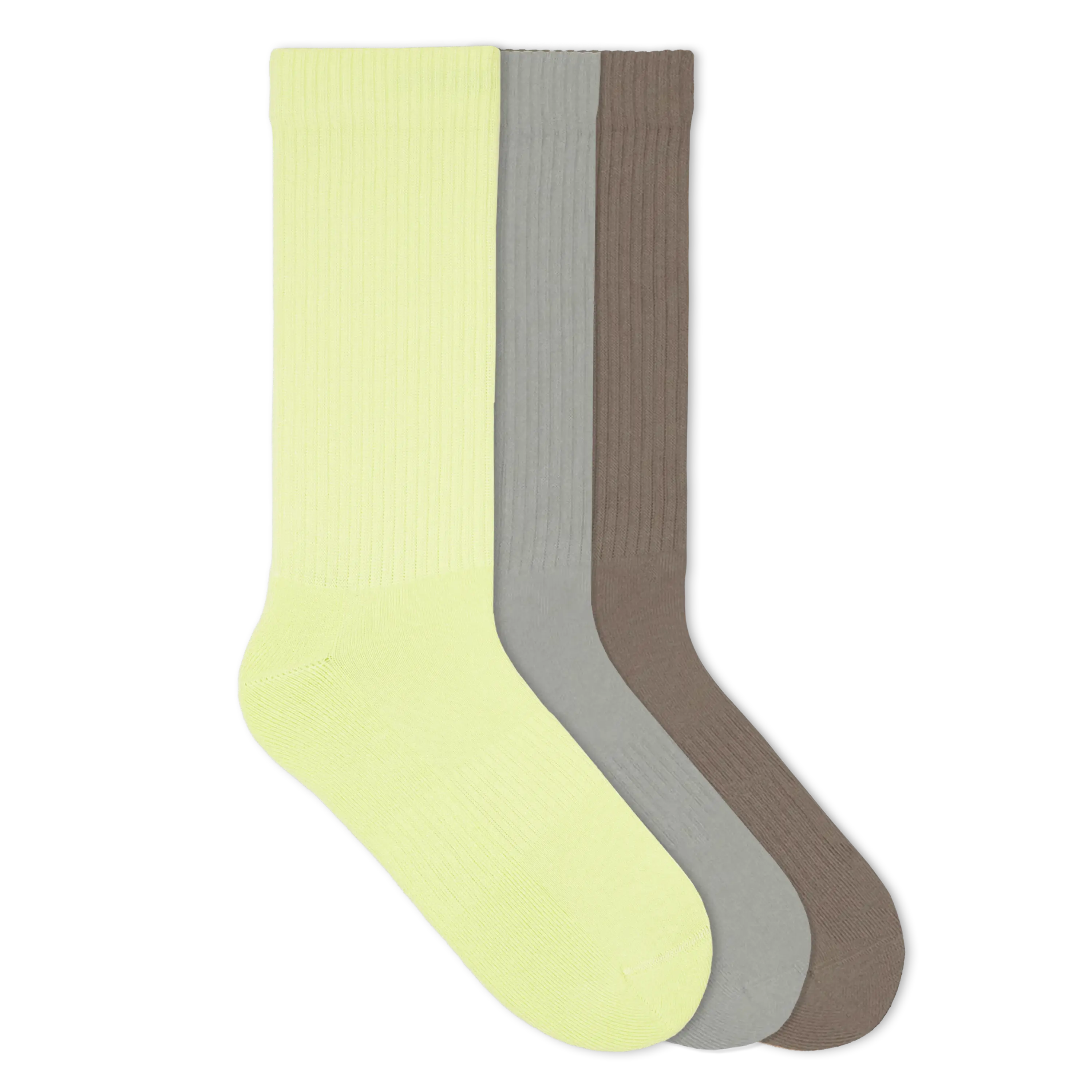 Einfarbige Tennissocken aus Bio-Baumwolle โ 6er Set