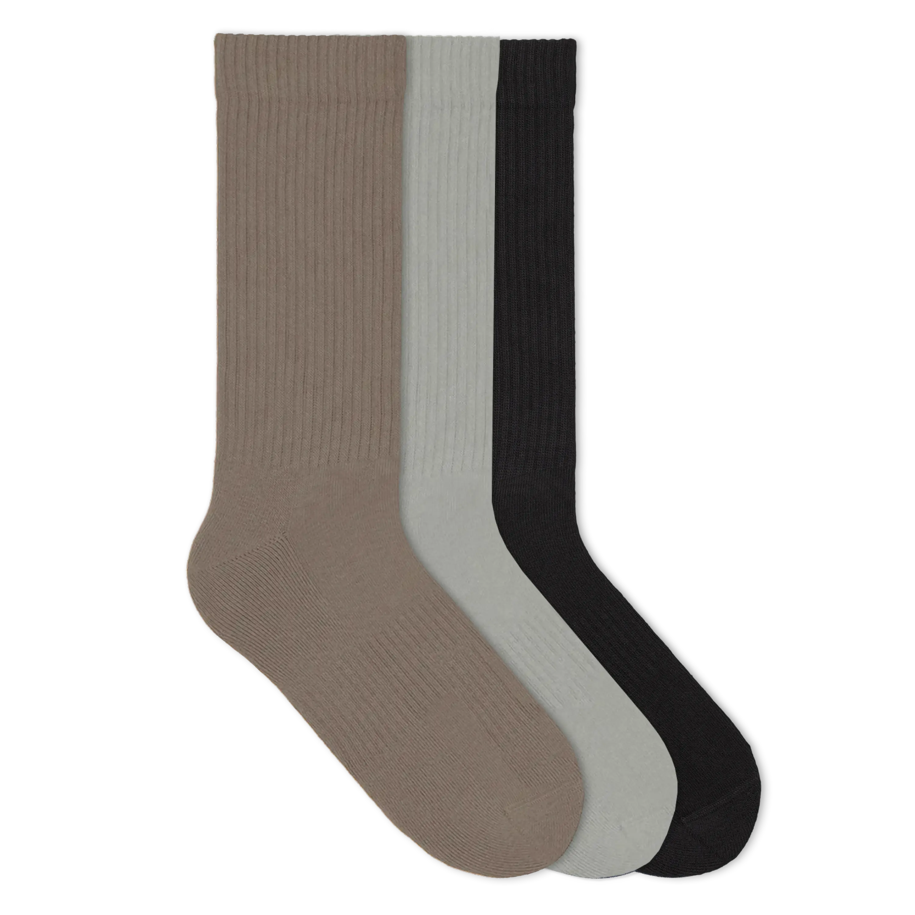 Einfarbige Tennissocken aus Bio-Baumwolle โ 6er Set