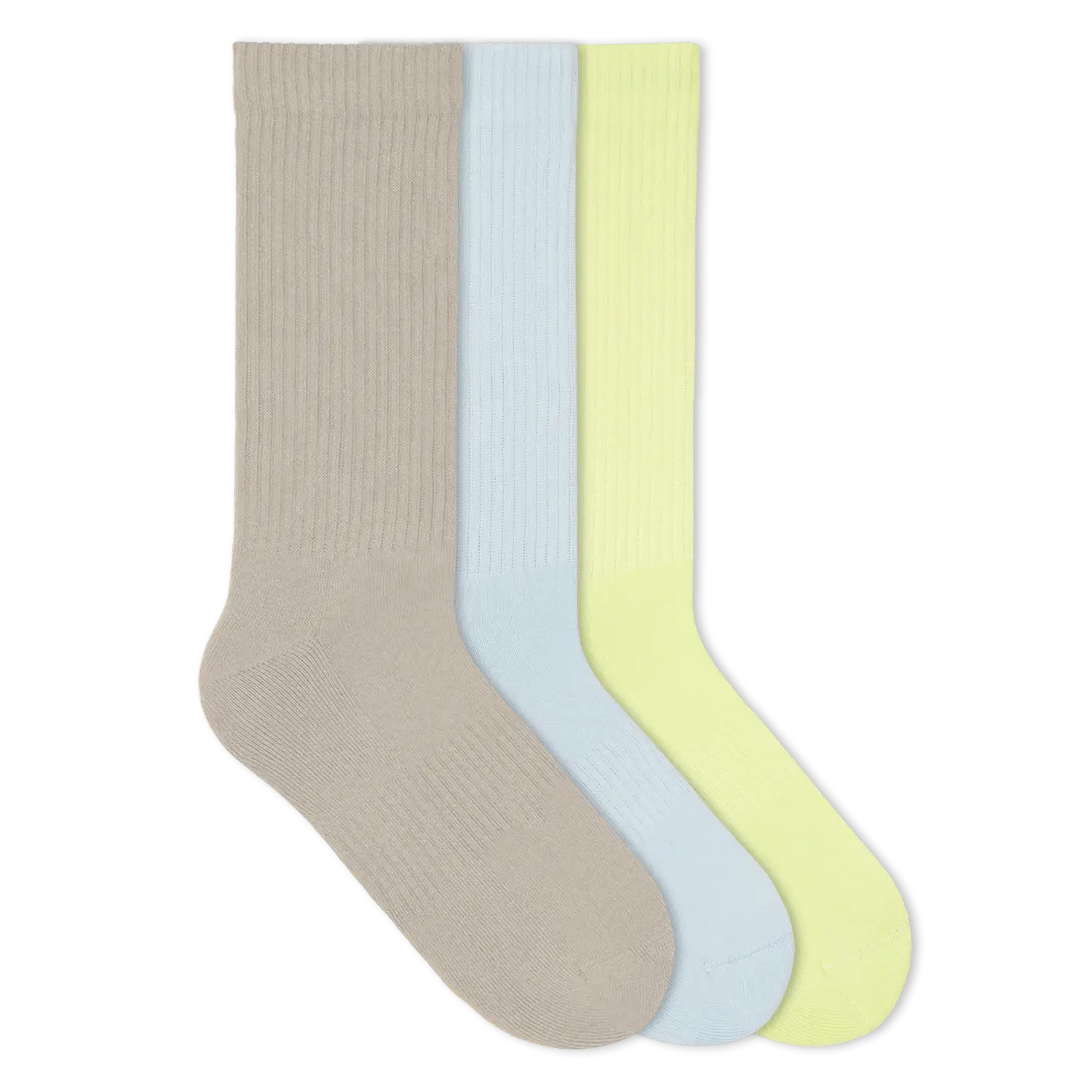 Einfarbige Tennissocken aus Bio-Baumwolle โ 6er Set
