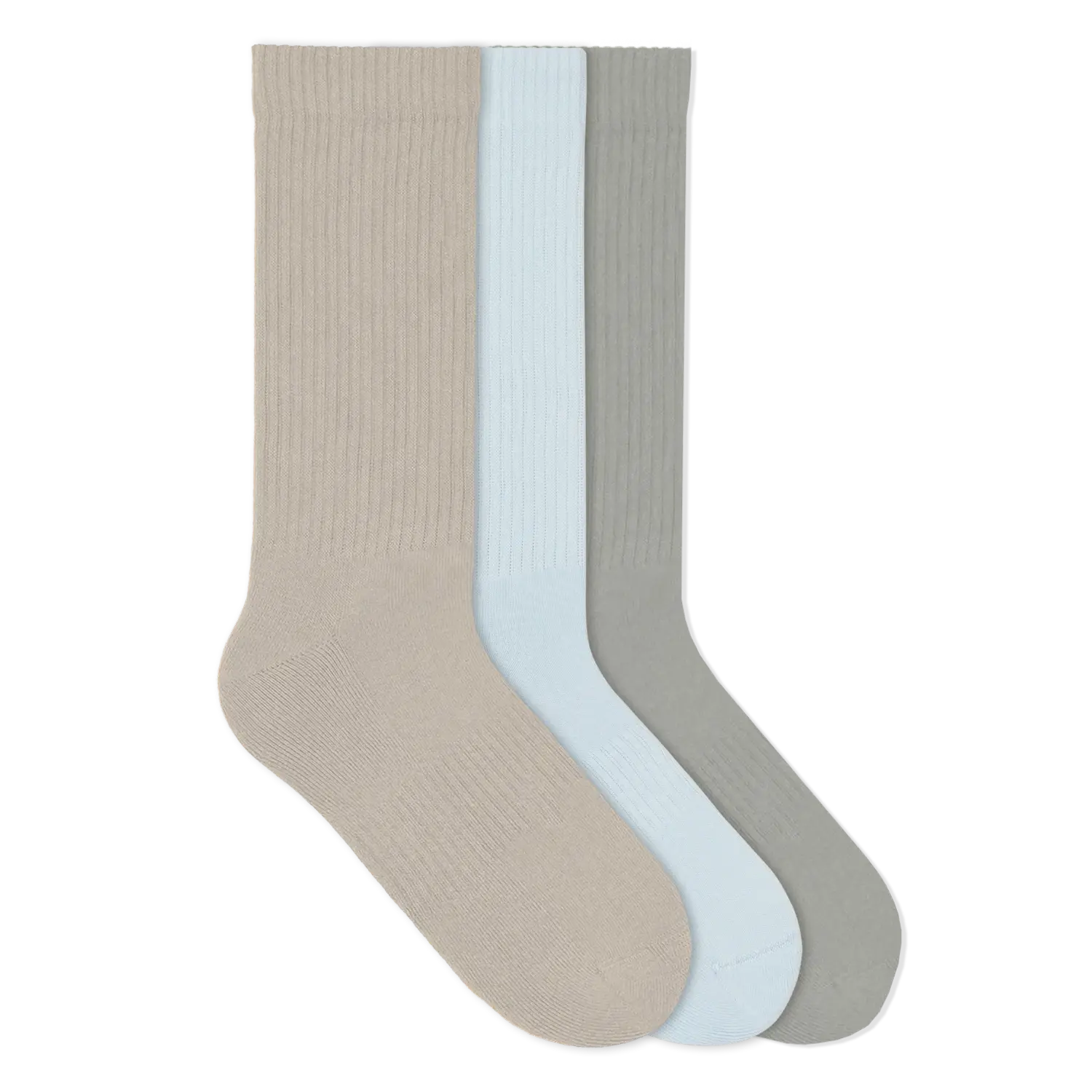 Einfarbige Tennissocken aus Bio-Baumwolle โ 6er Set