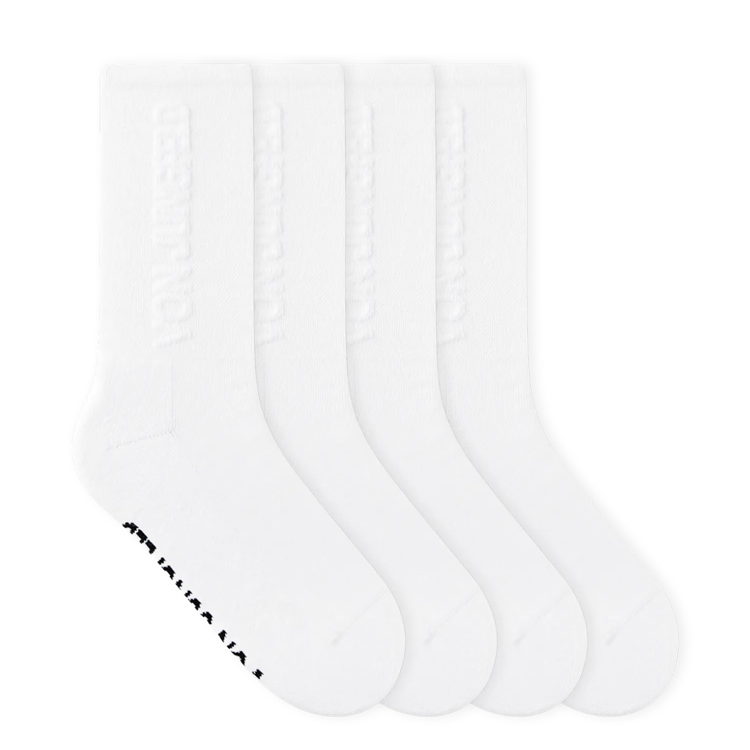 Embossed Socken mit ausgeprägtem 3D-Motiv | 2 Paar