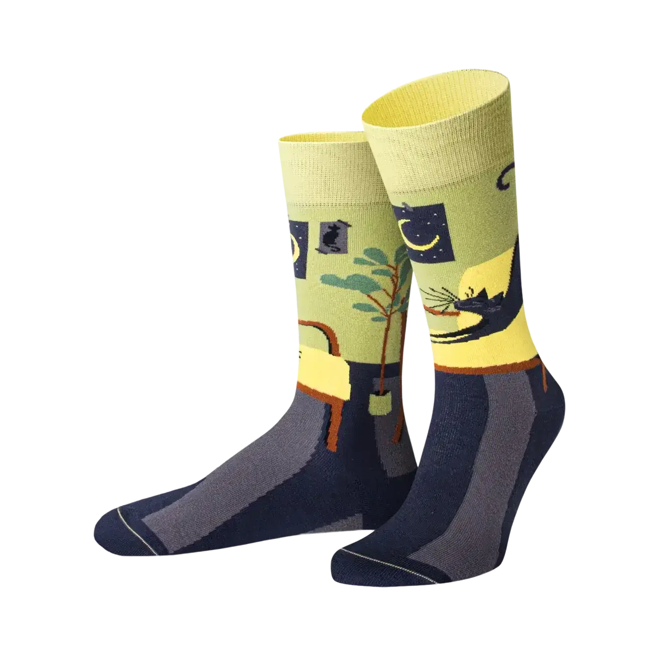 Gemusterte Storysocken