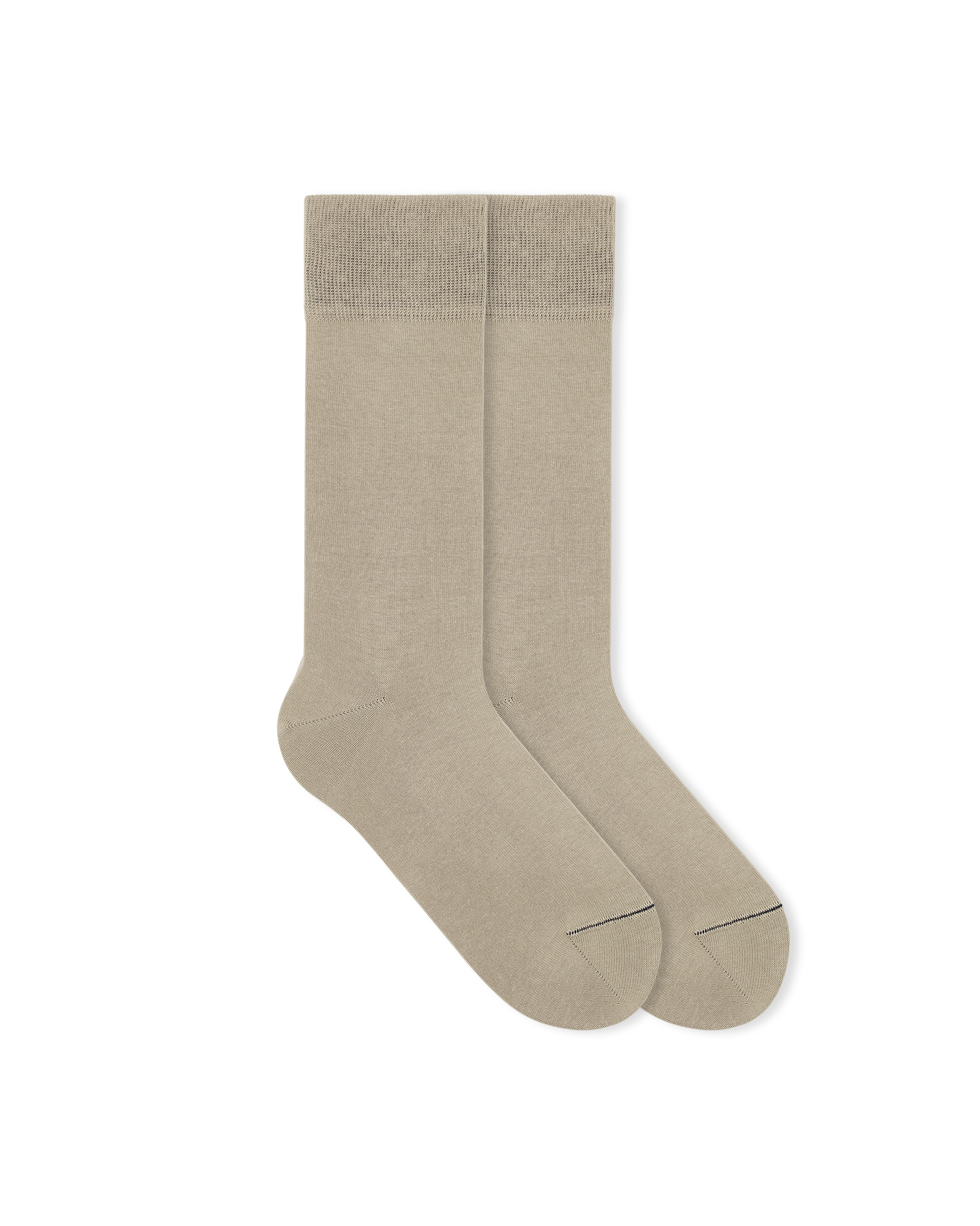 beige-classic-socks-unisex-flat