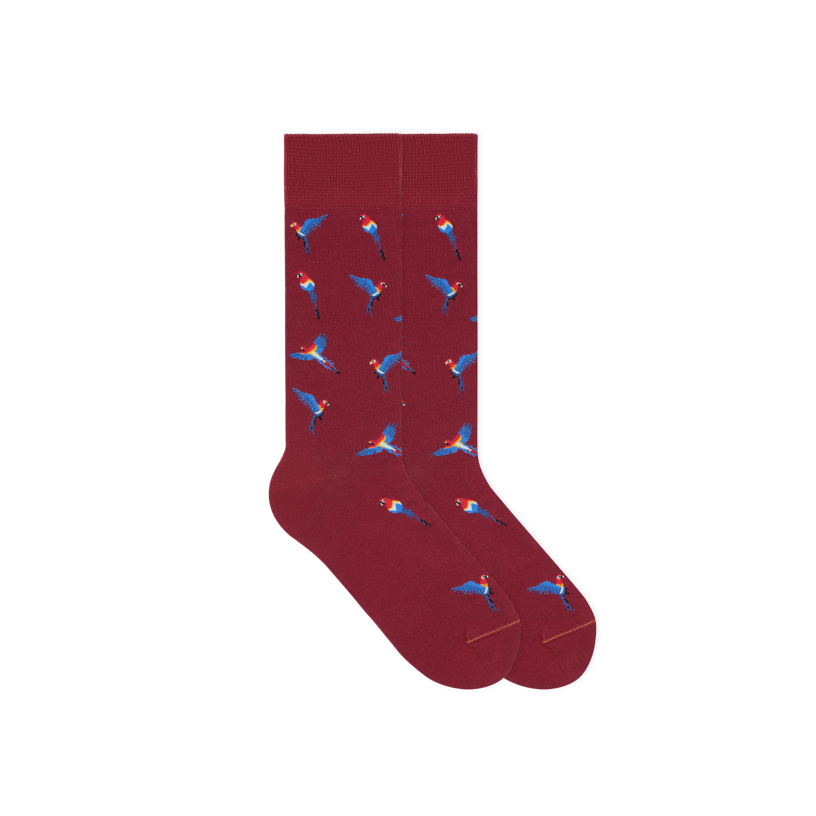 bird-motif-socks-papagei-soken-flat