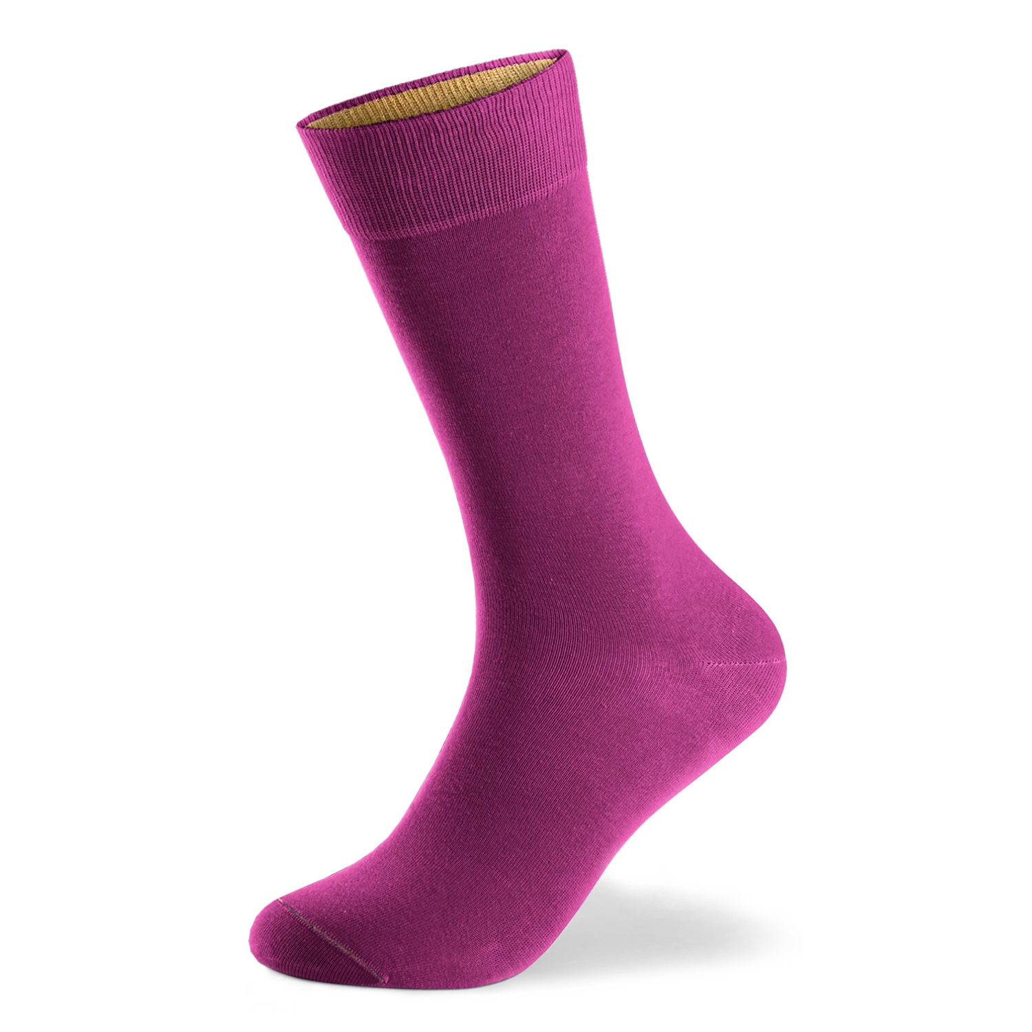 Einfarbige Socken aus Bio-Baumwolle - 1 Paar