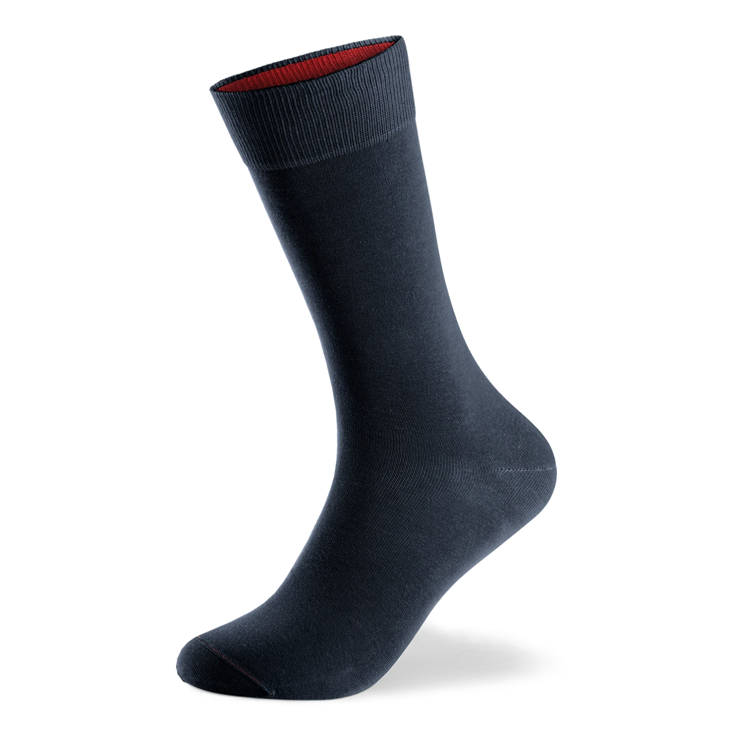 Einfarbige Socken aus Bio-Baumwolle - 1 Paar