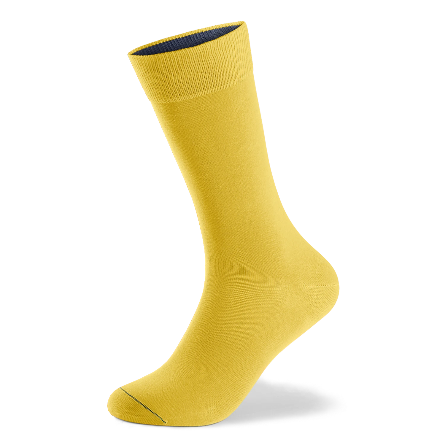 Einfarbige Socken aus Bio-Baumwolle - 1 Paar