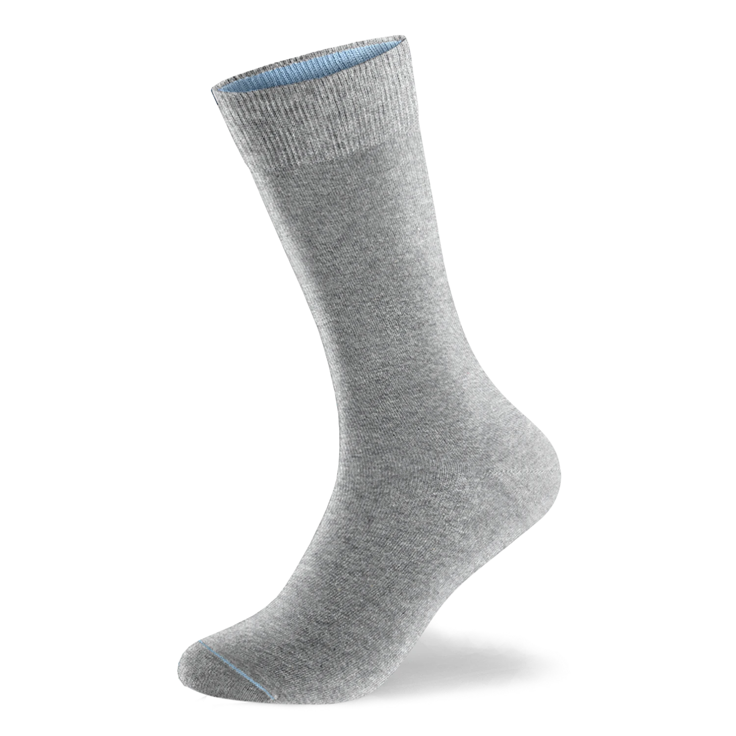 Einfarbige Socken aus Bio-Baumwolle - 1 Paar