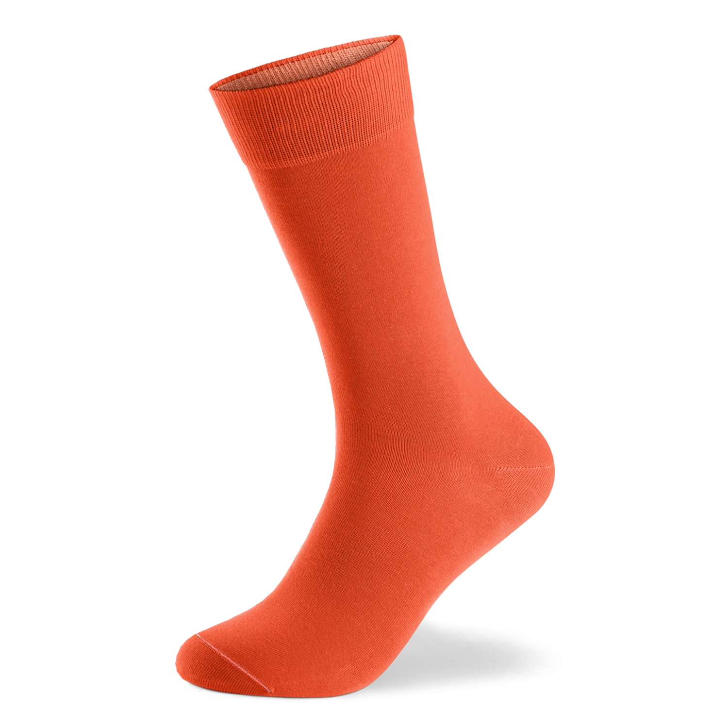 Einfarbige Socken aus Bio-Baumwolle - 1 Paar