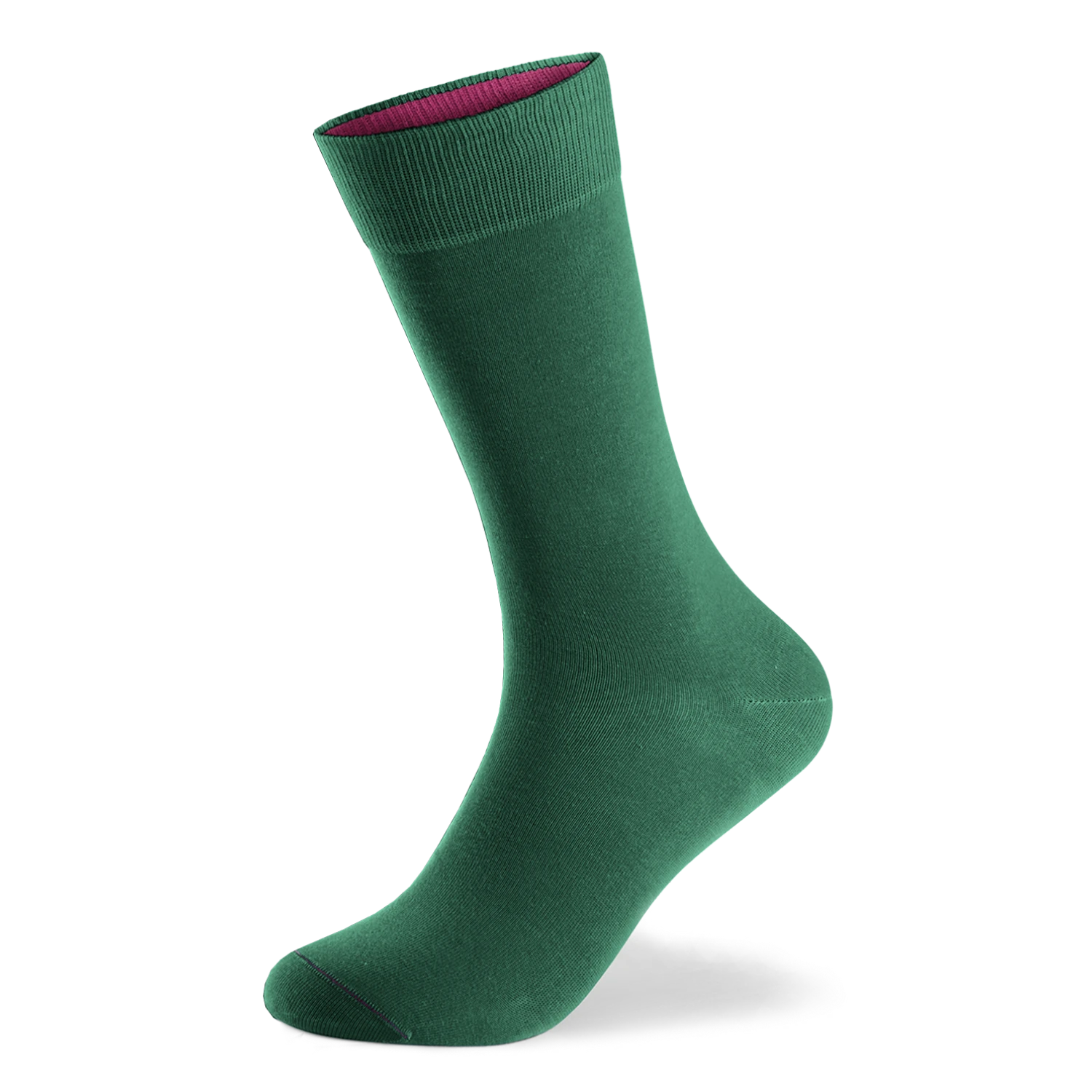 Einfarbige Socken aus Bio-Baumwolle - 1 Paar