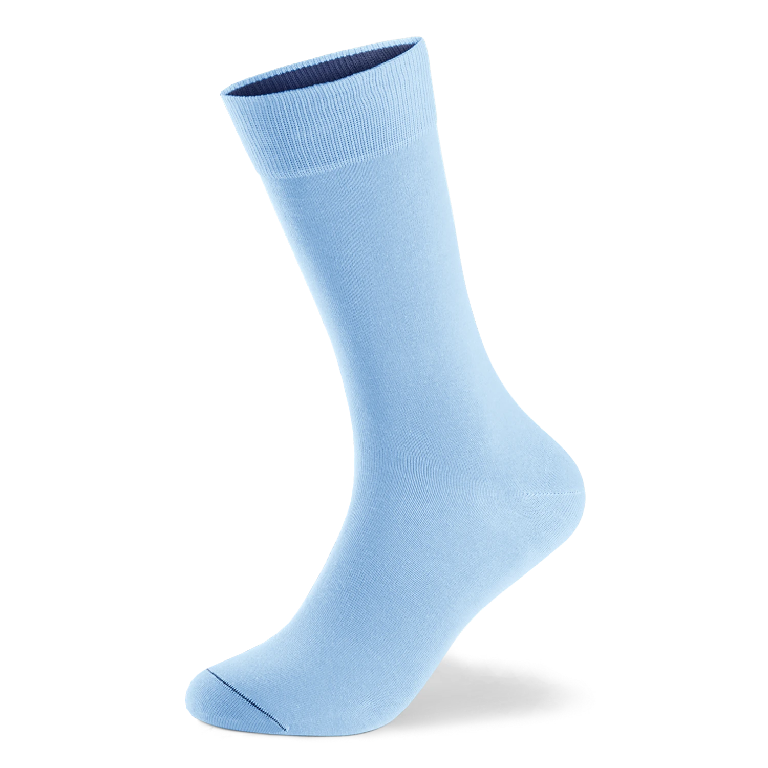 Einfarbige Socken aus Bio-Baumwolle - 1 Paar