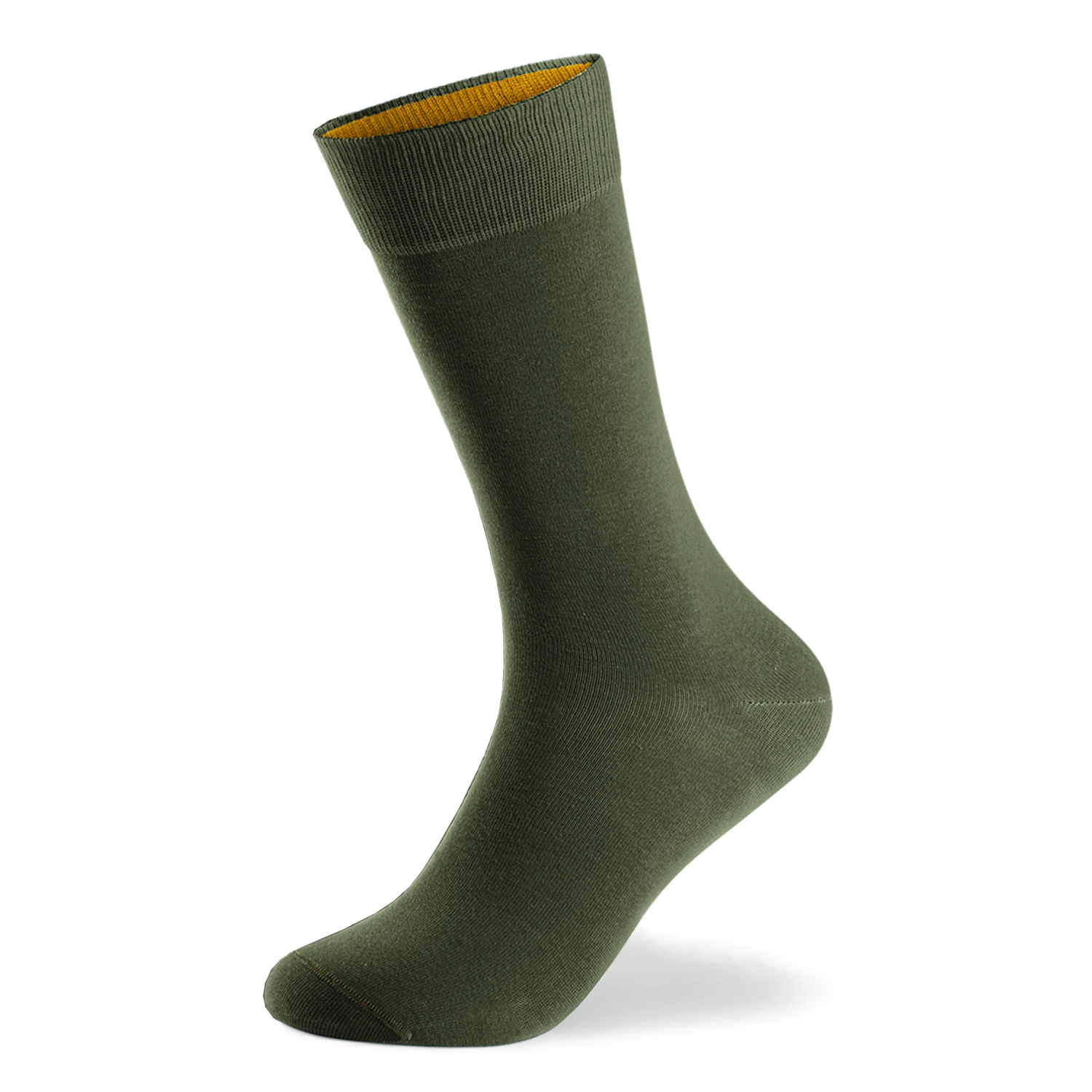 Einfarbige Socken aus Bio-Baumwolle - 1 Paar