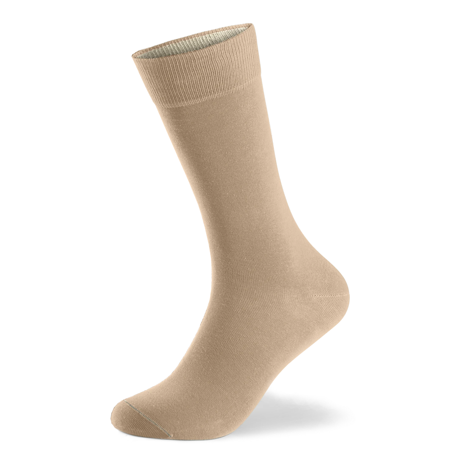 Einfarbige Socken aus Bio-Baumwolle - 1 Paar