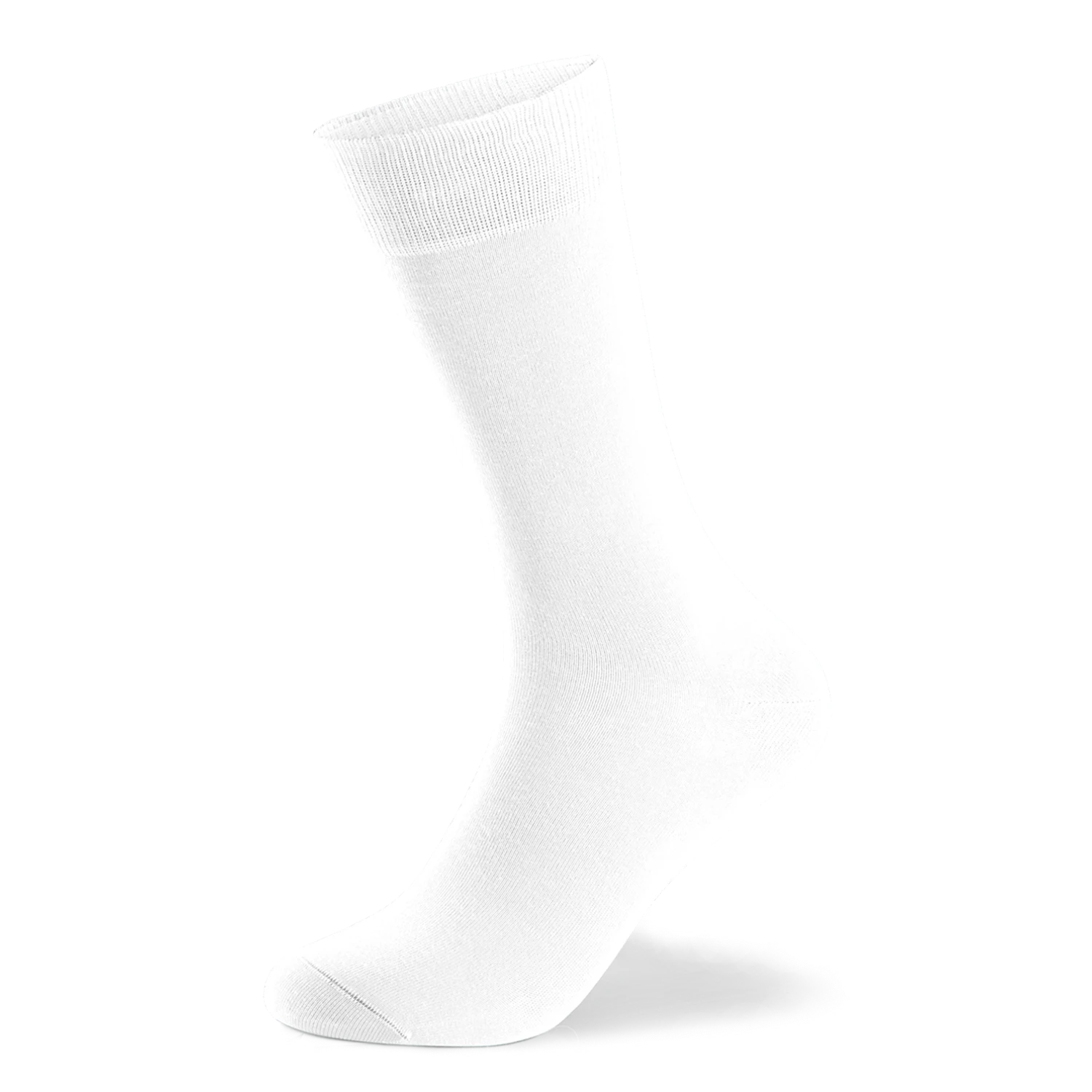 Einfarbige Socken aus Bio-Baumwolle - 1 Paar