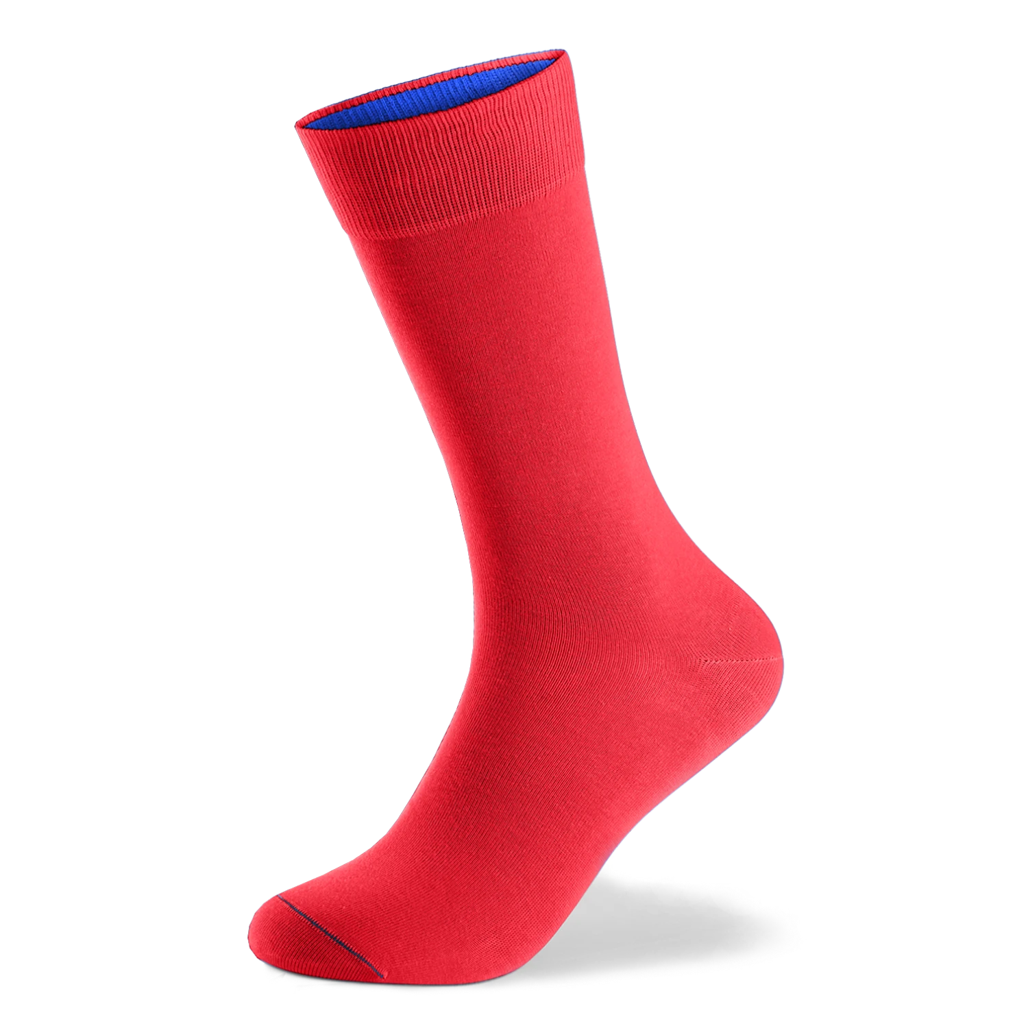 Einfarbige Socken aus Bio-Baumwolle - 1 Paar