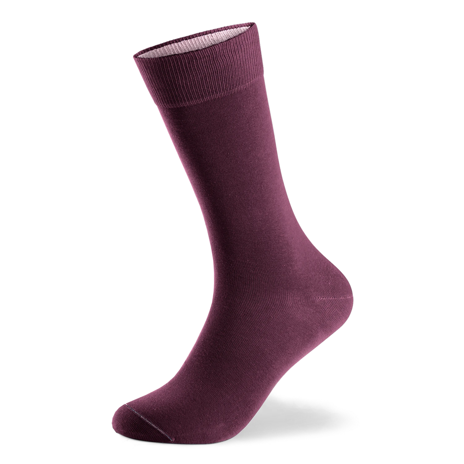 Einfarbige Socken aus Bio-Baumwolle - 1 Paar