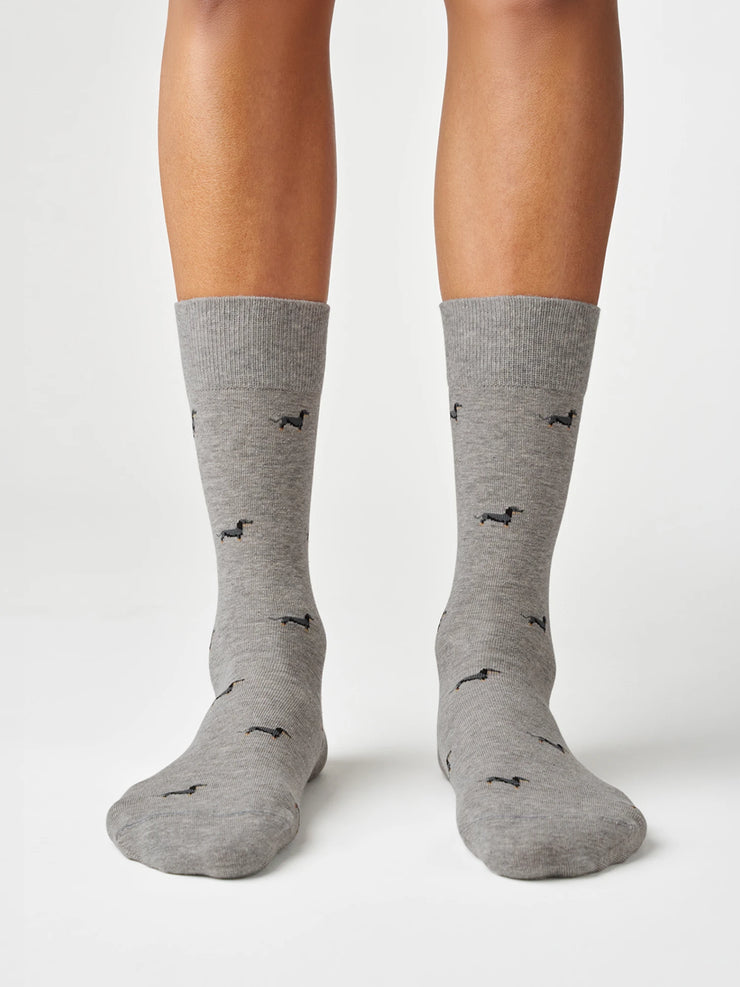 Motivsocken mit Mini-Icons - 1 Paar