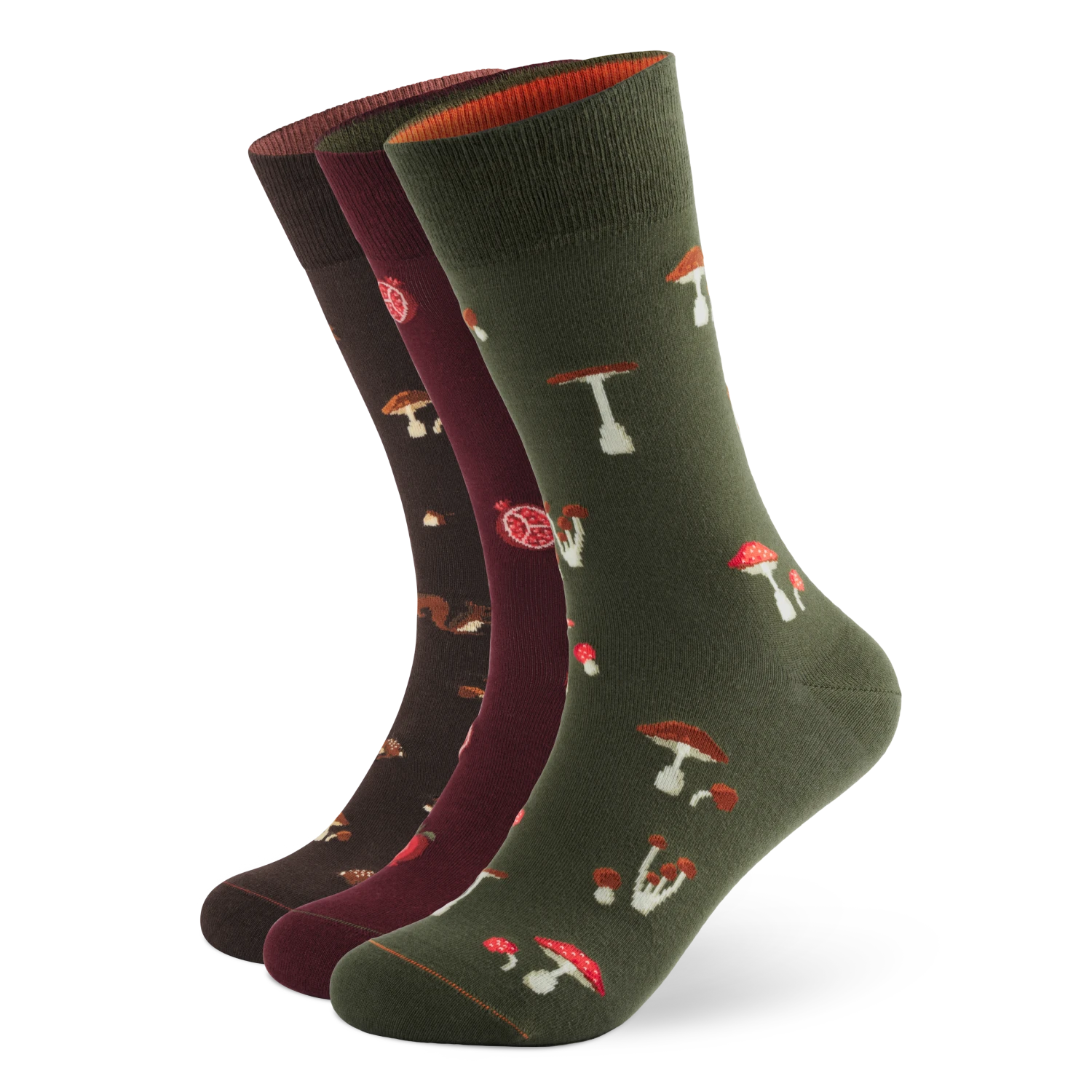 Motivsocken aus Bio-Baumwolle - 3er Set
