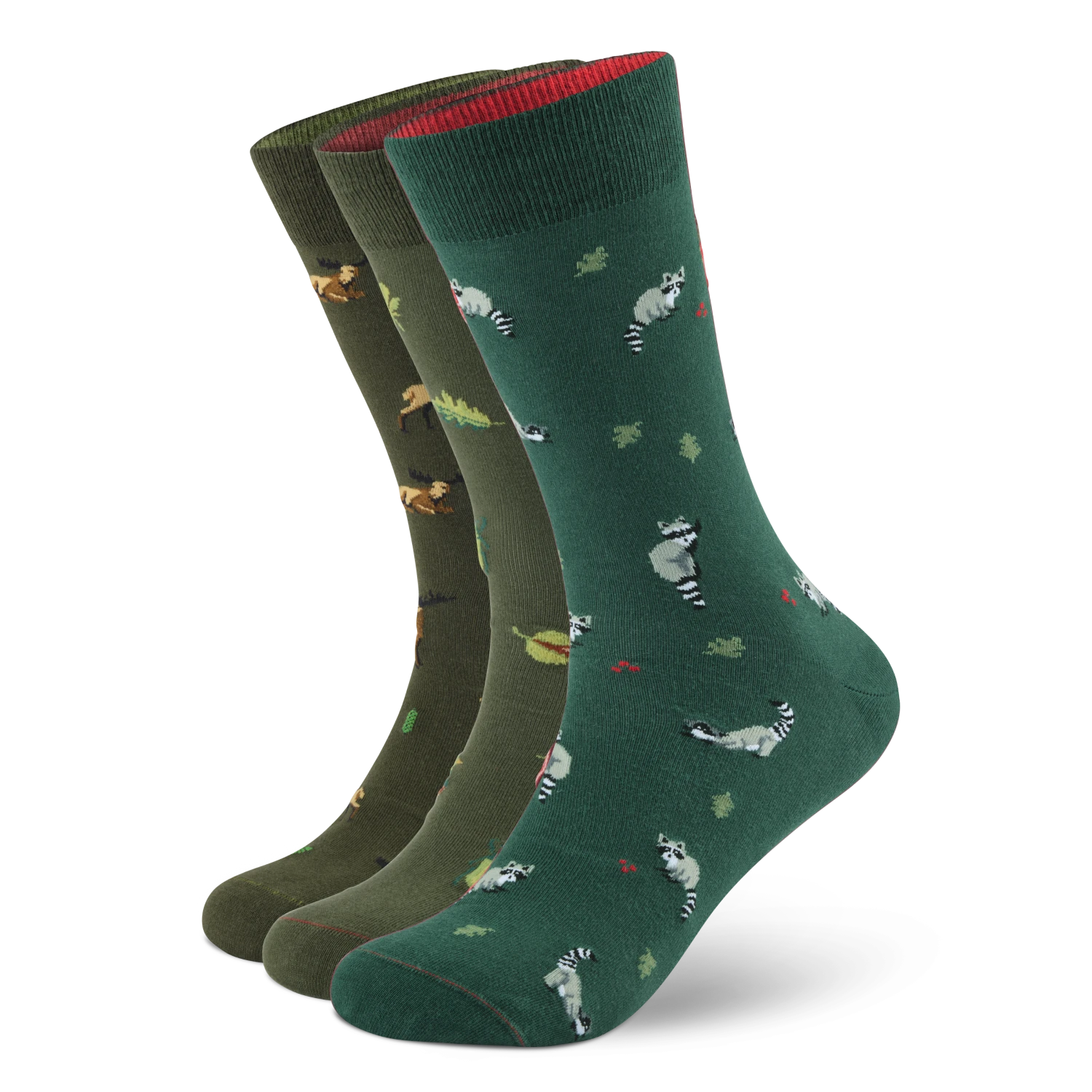 Motivsocken aus Bio-Baumwolle - 3er Set