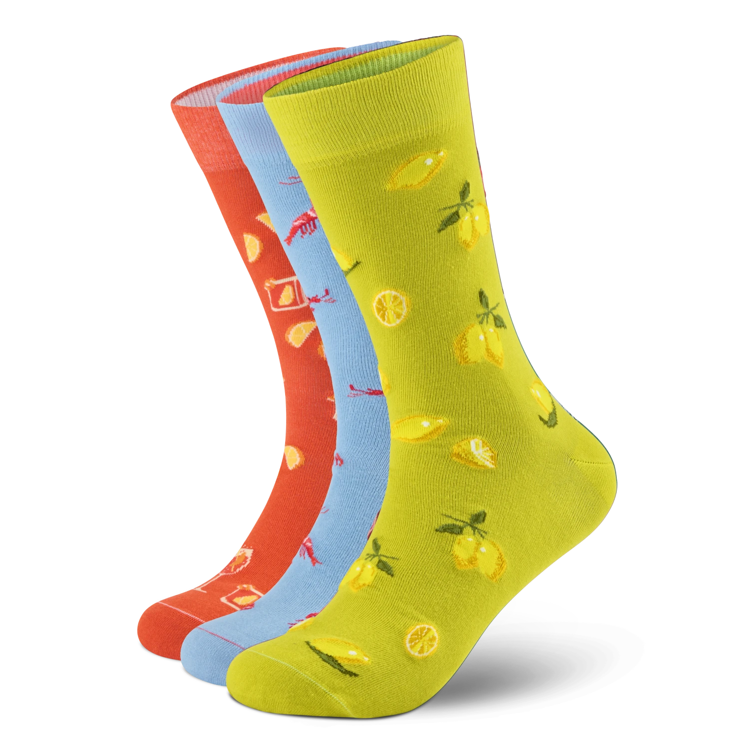 Motivsocken aus Bio-Baumwolle - 3er Set