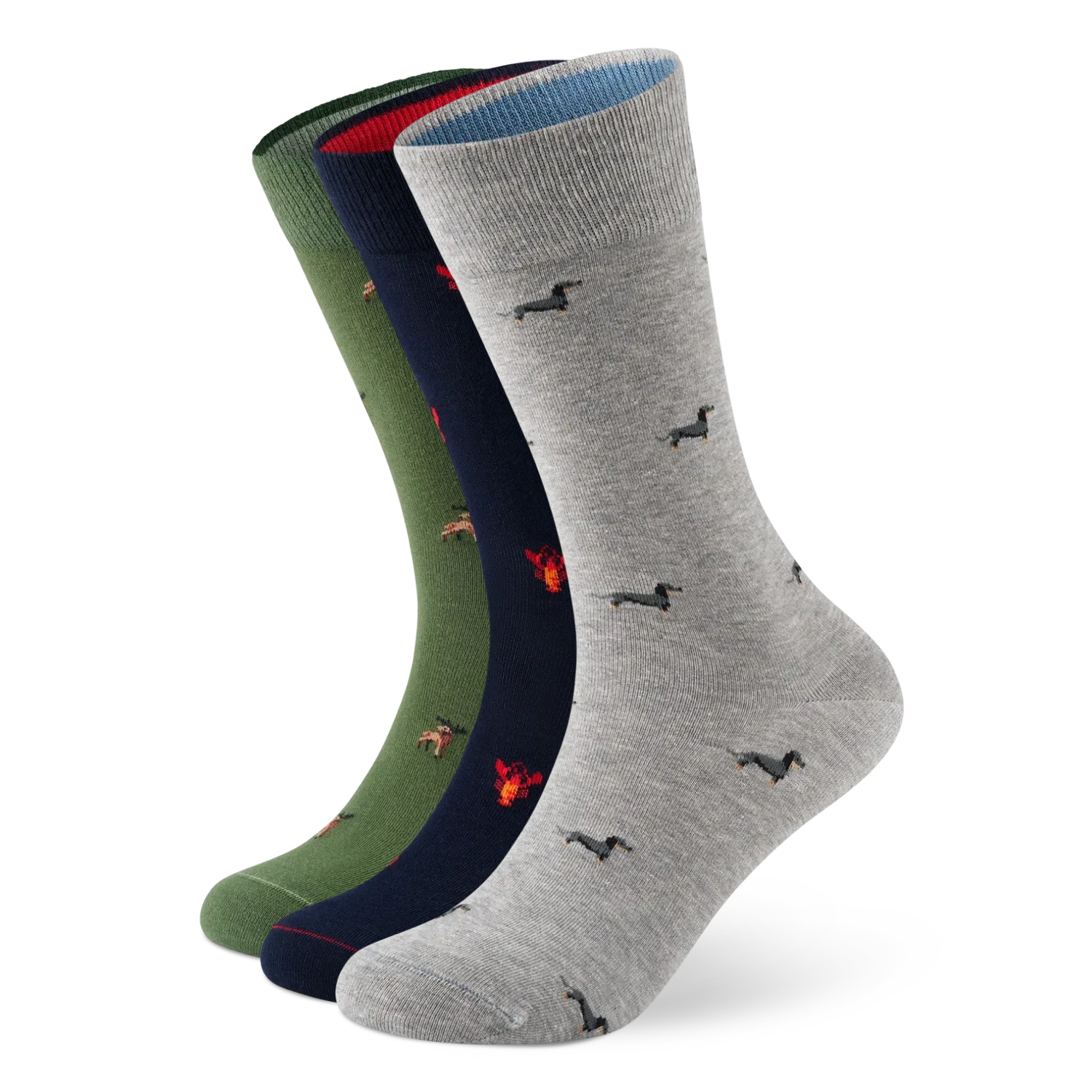 Motivsocken mit Mini-Icons - Sets