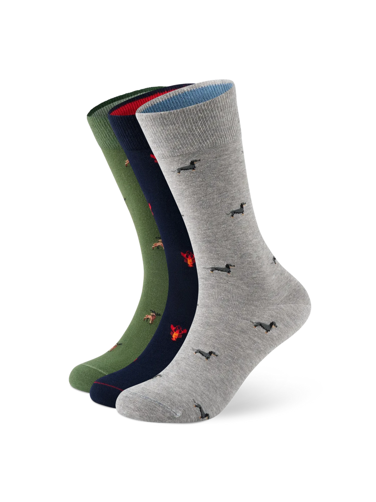 Motivsocken mit Mini-Icons - Sets