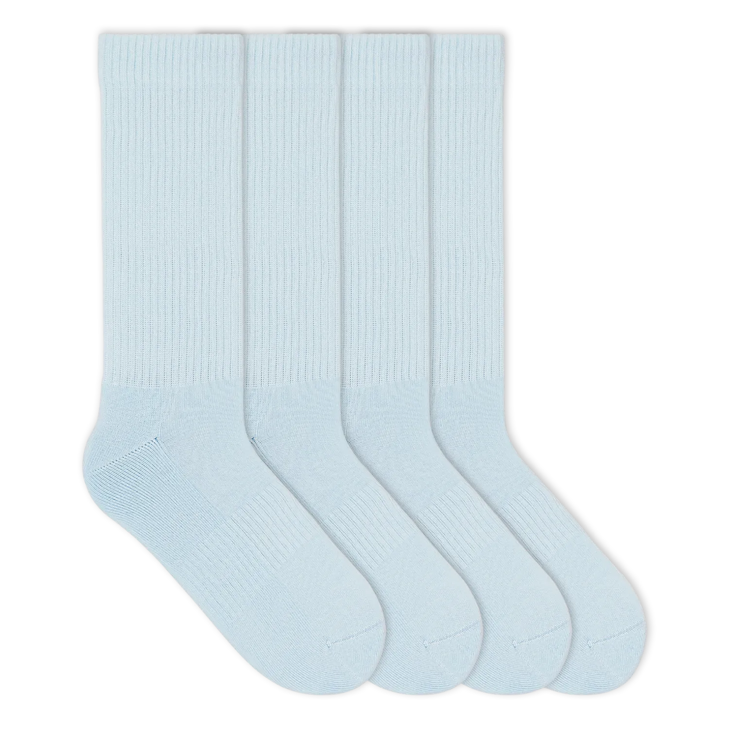 Einfarbige Tennis Socken | 2 Paar