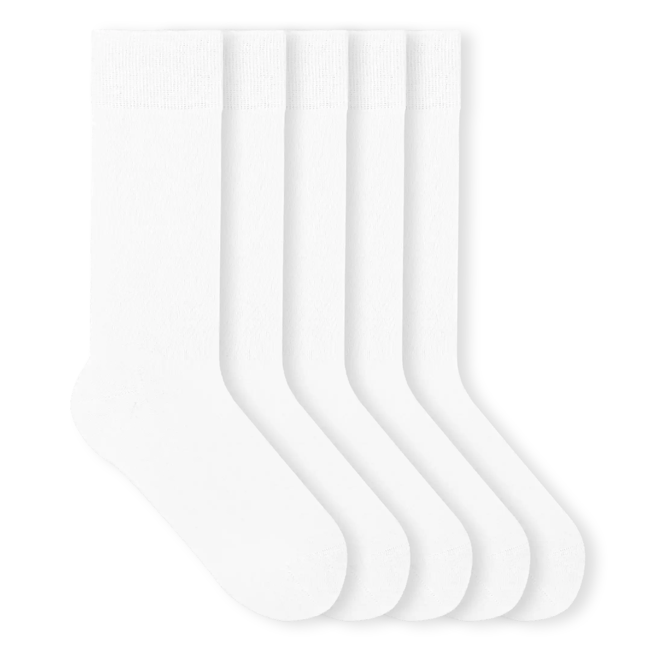 Einfarbige Socken aus Bio-Baumwolle - 5er Set