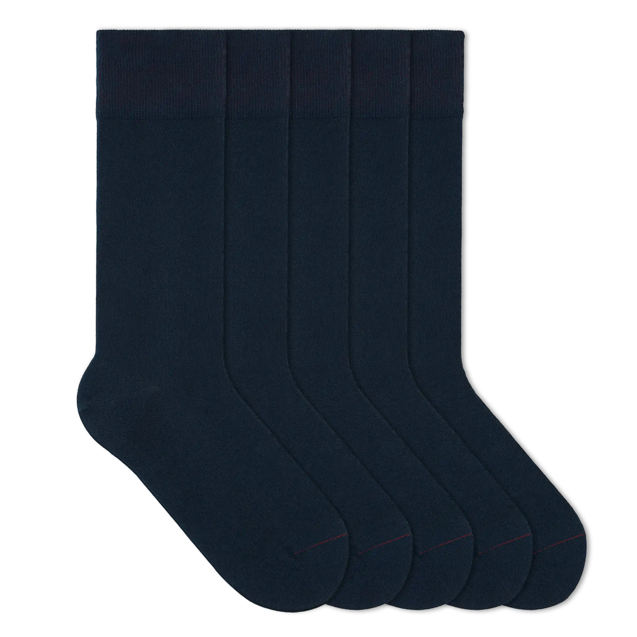 Einfarbige Socken aus Bio-Baumwolle - 5er Set