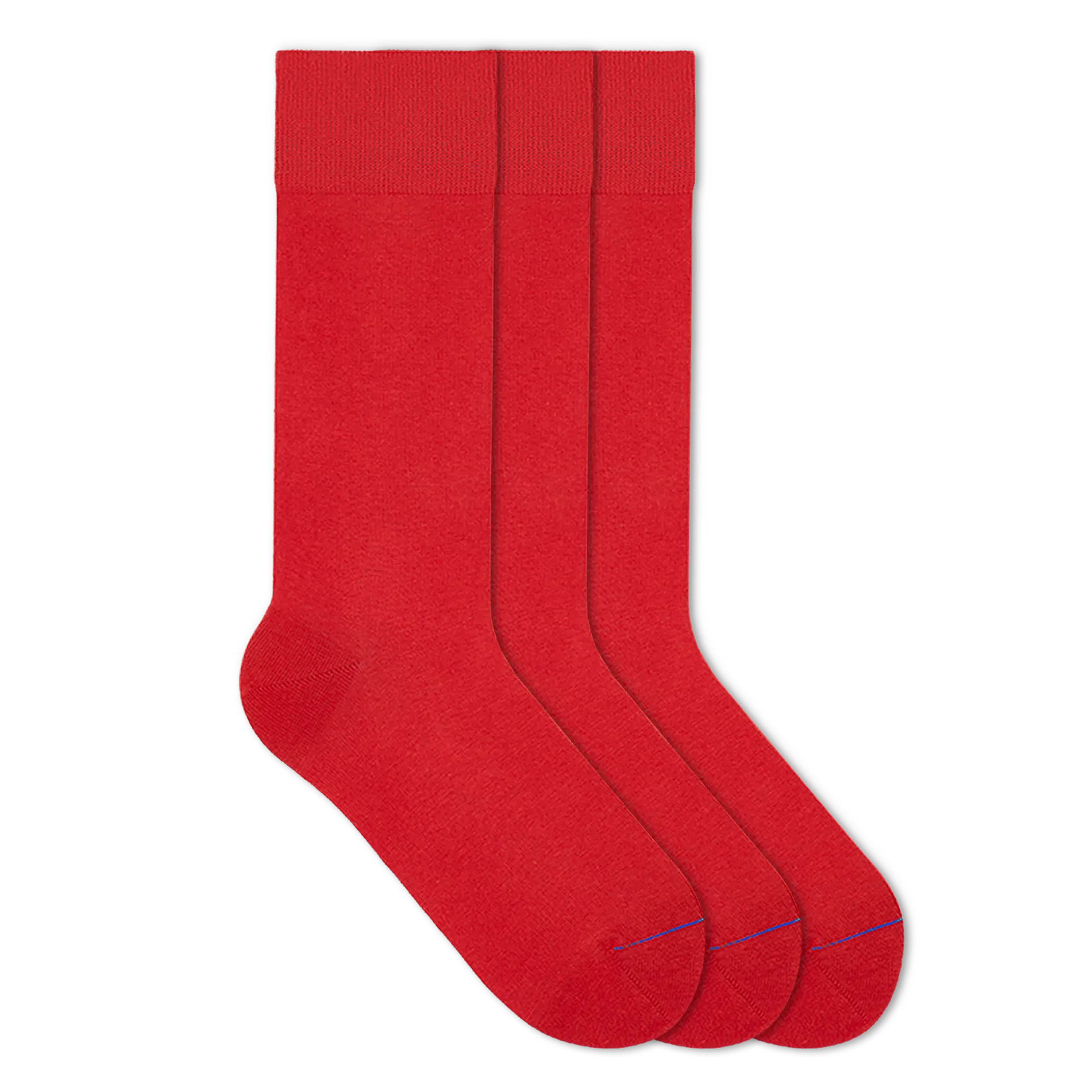 Einfarbige Socken aus Bio-Baumwolle - 3er Set