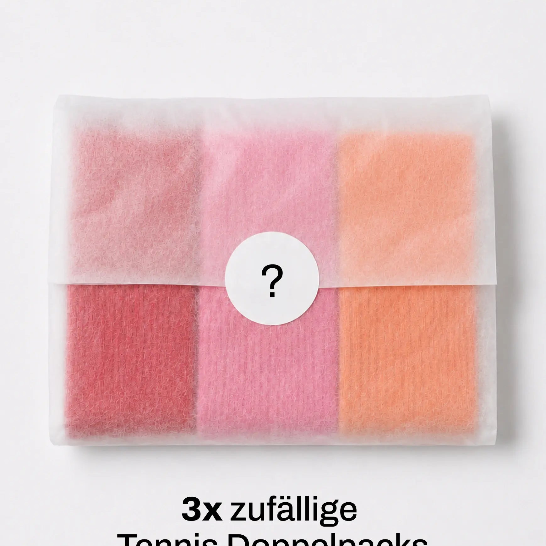 Einfarbige Tennissocken im Mystery Bundle