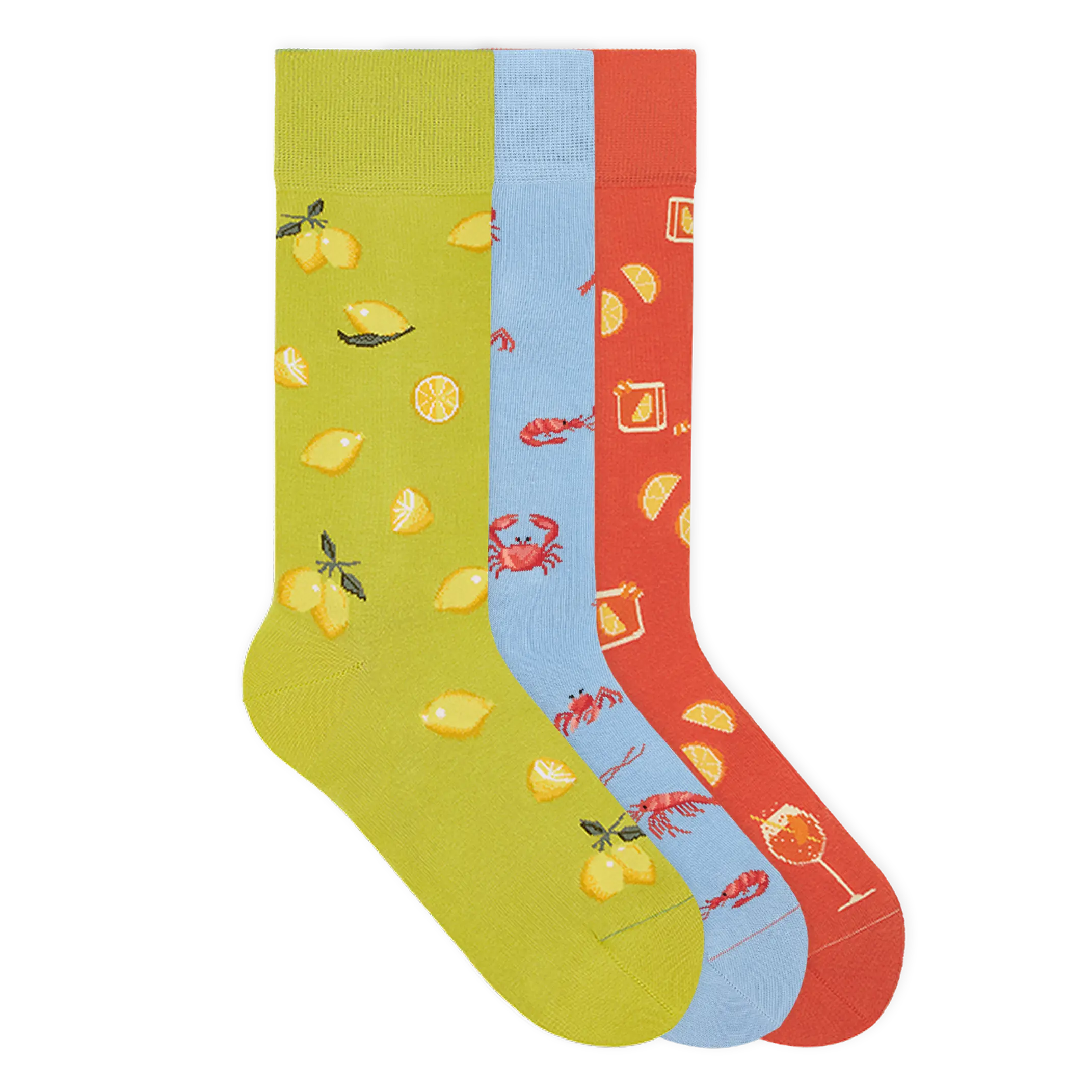 Motivsocken aus Bio-Baumwolle - 3er Set