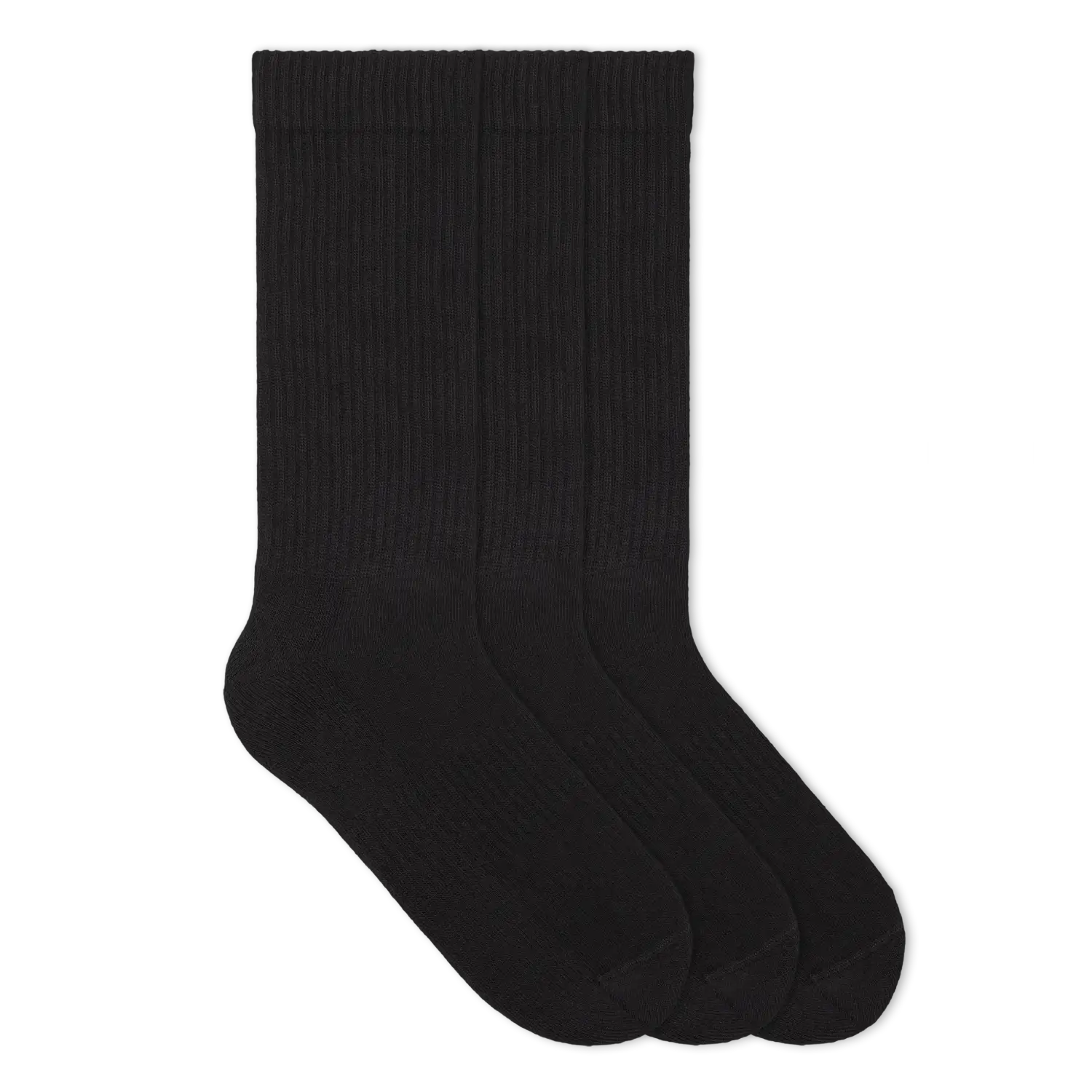 Einfarbige Tennissocken aus Bio-Baumwolle – 6er Set
