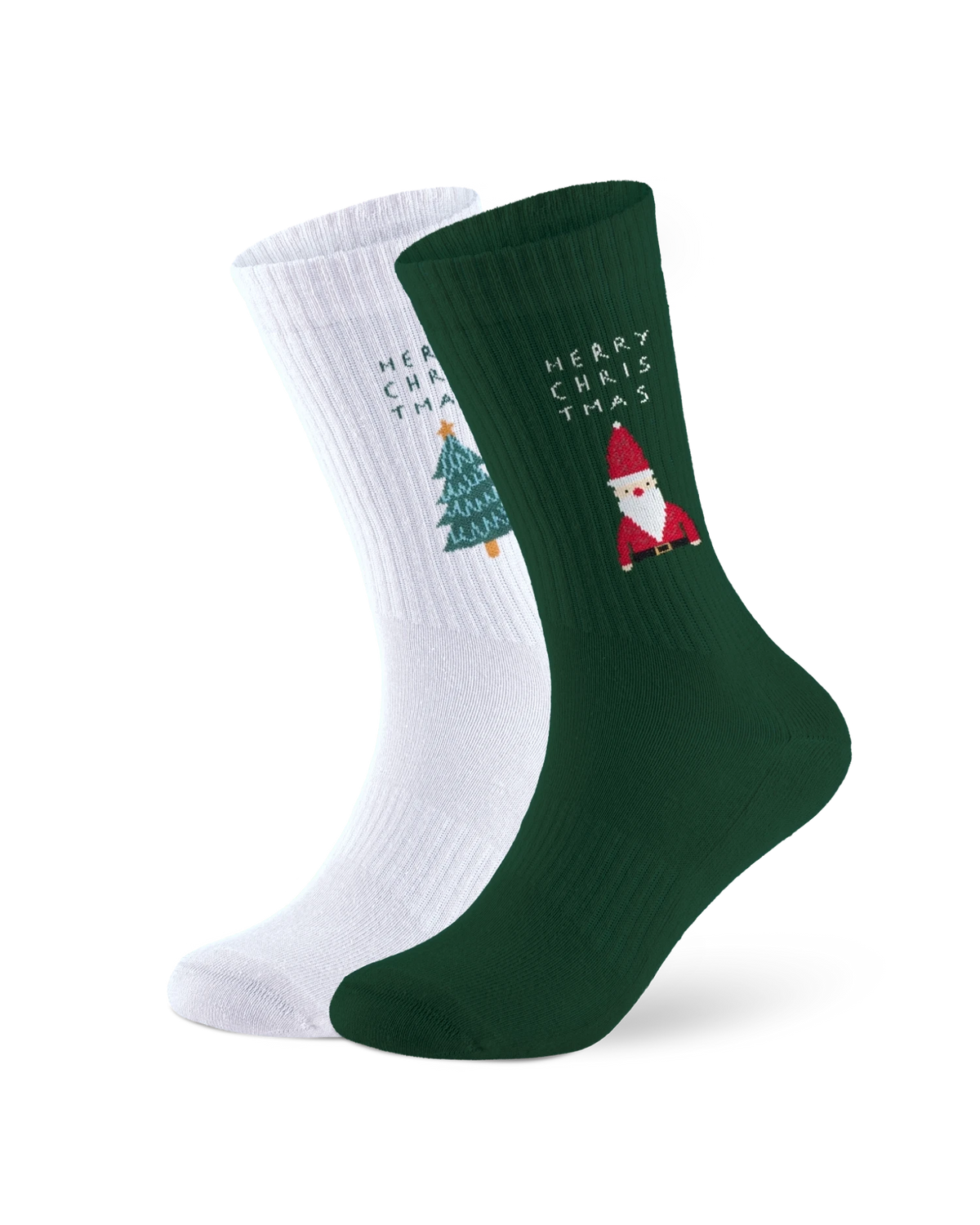 Tennissocken-Set Joyful (Santa & Tree)