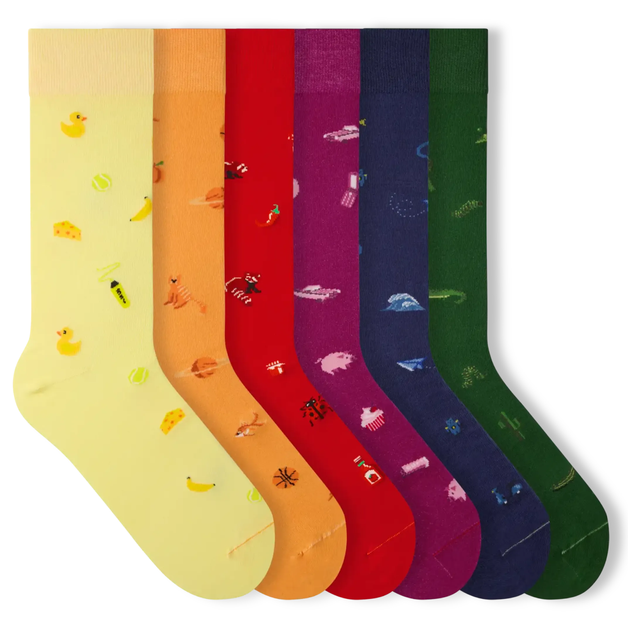 Motivsocken Signature Icons lustige Motive | SET