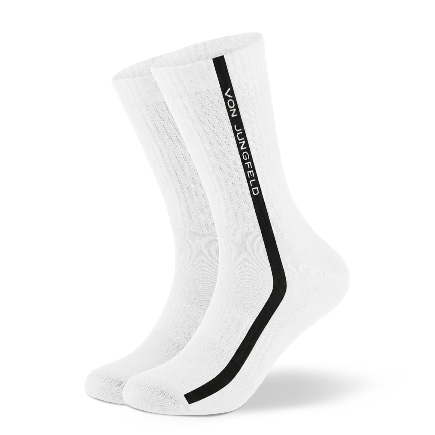 Tennissocken VON JUNGFELD Schriftzug | 2 Paar