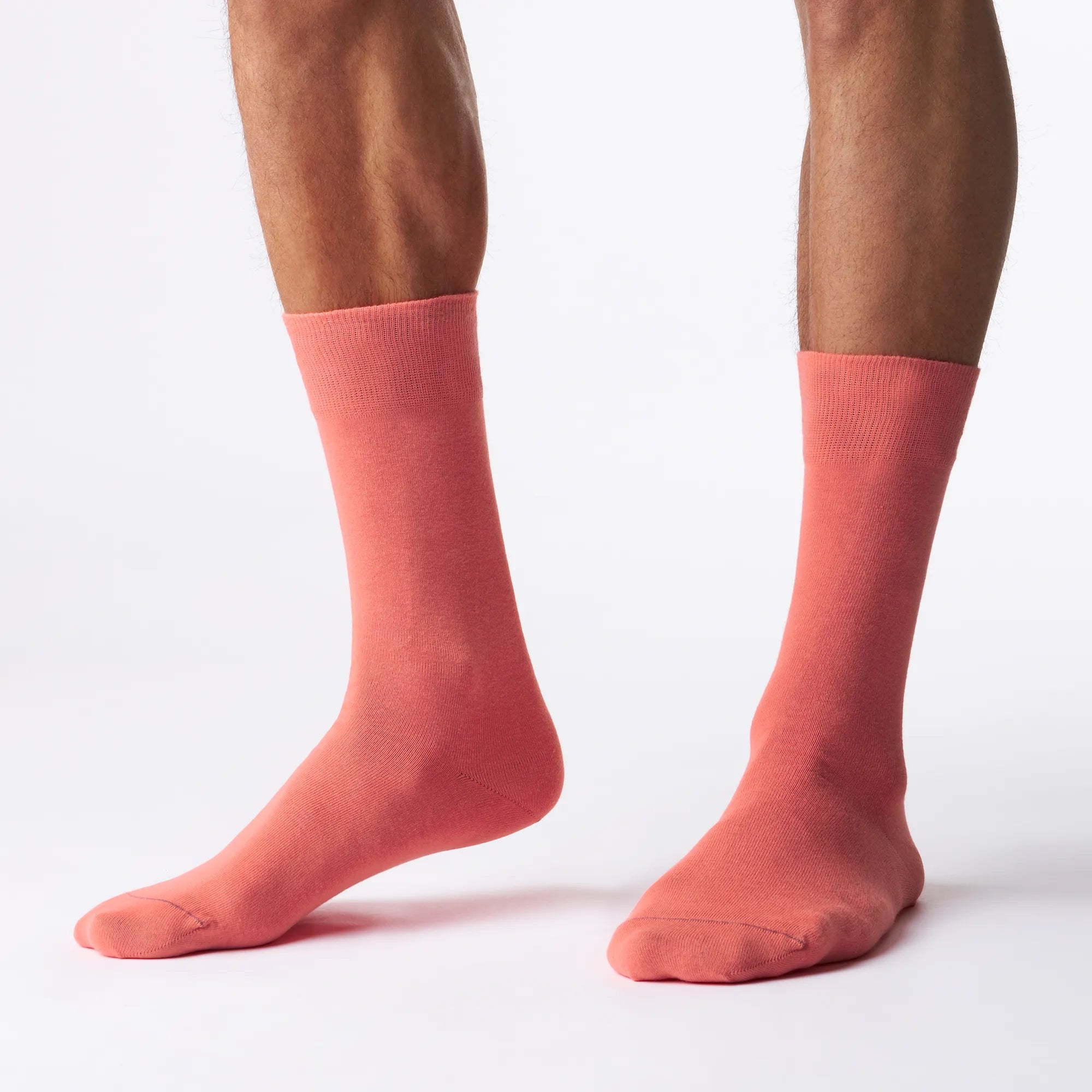 Coral_classic_bunte_socken anzugssocken business socken aus bio baumwolle signature fußbild