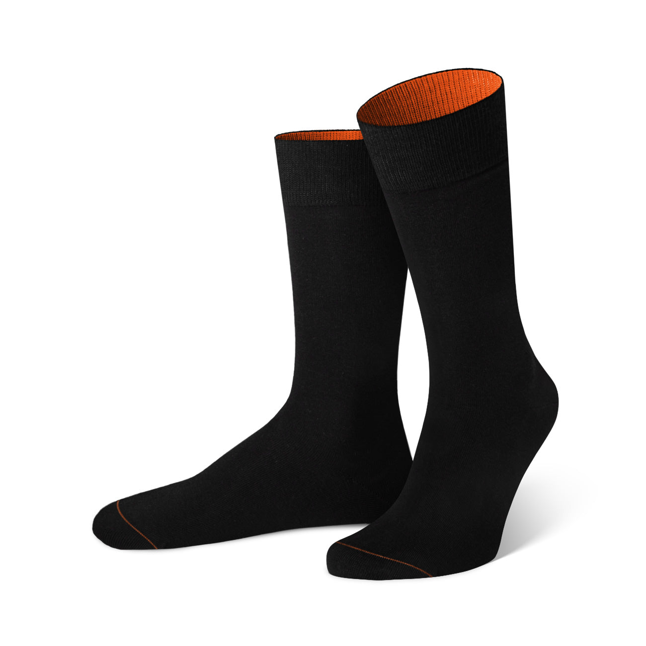 classic socken schwarz unisex Damen herren bunte innenbunt