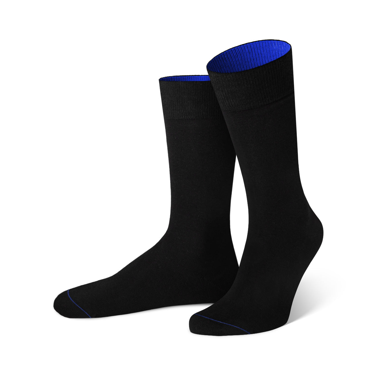 classic socken schwarz unisex Damen herren bunte innenbunt
