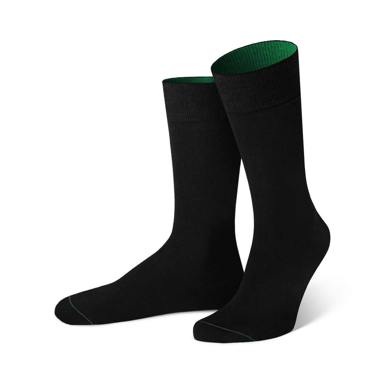 classic socken schwarz unisex Damen herren bunte innenbunt