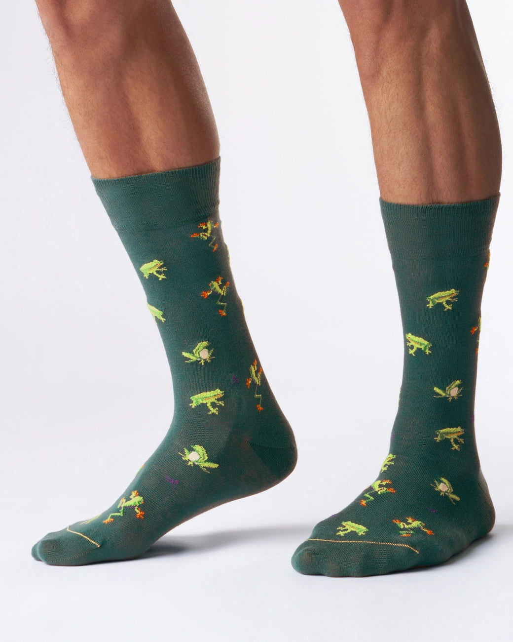 Frosch_motiv_socken_fußbild_Nachhaltig