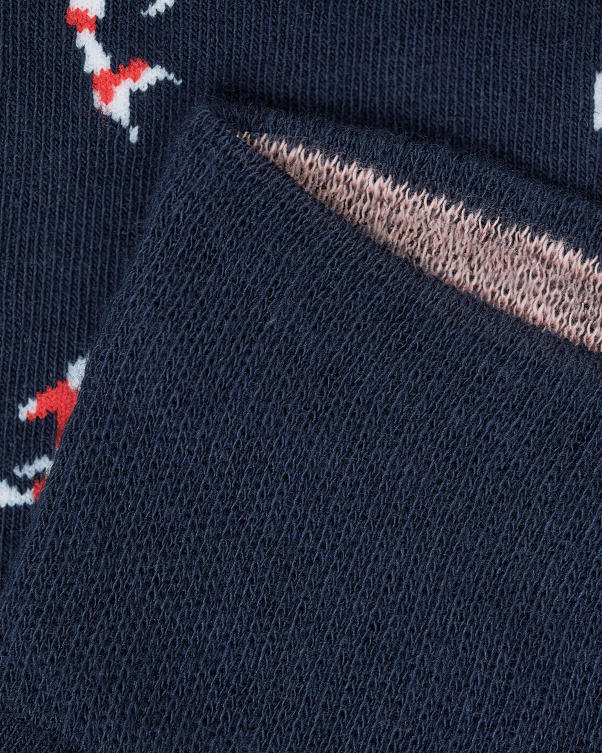 Koi_fish_gemusterte_socken lustige socken anzugssocken business socken dunkelblaue socken details