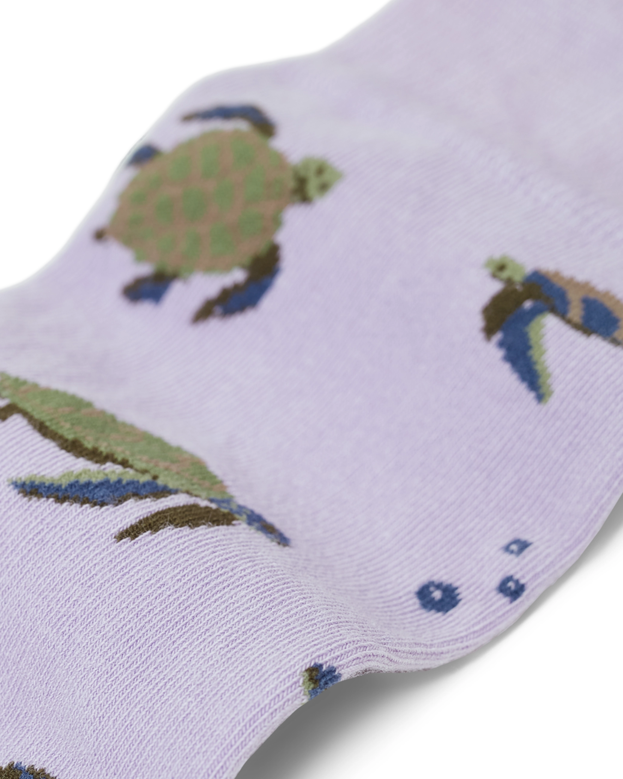 Turtle_4_gemusterte_socken details biobaumwollsocken