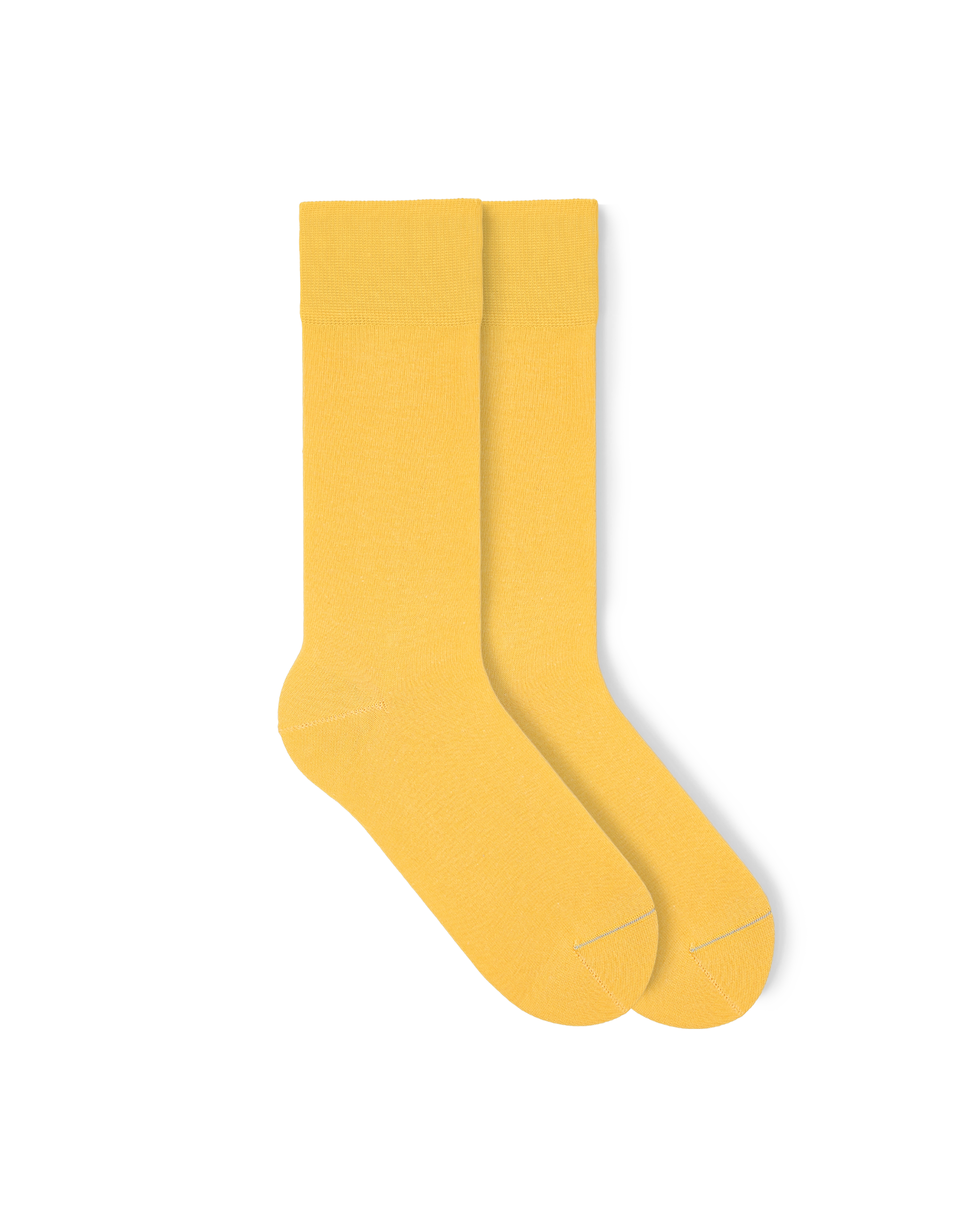 Yellow_classic_socken anzugssocken business socken aus bio baumwolle blau unisex herren damen