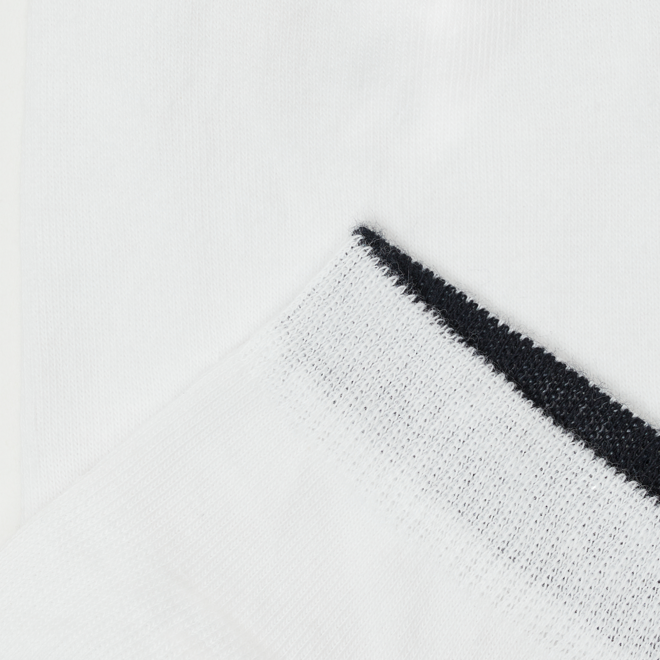 sneaker socken weiß - ankle socks white basics sport socks signature detail