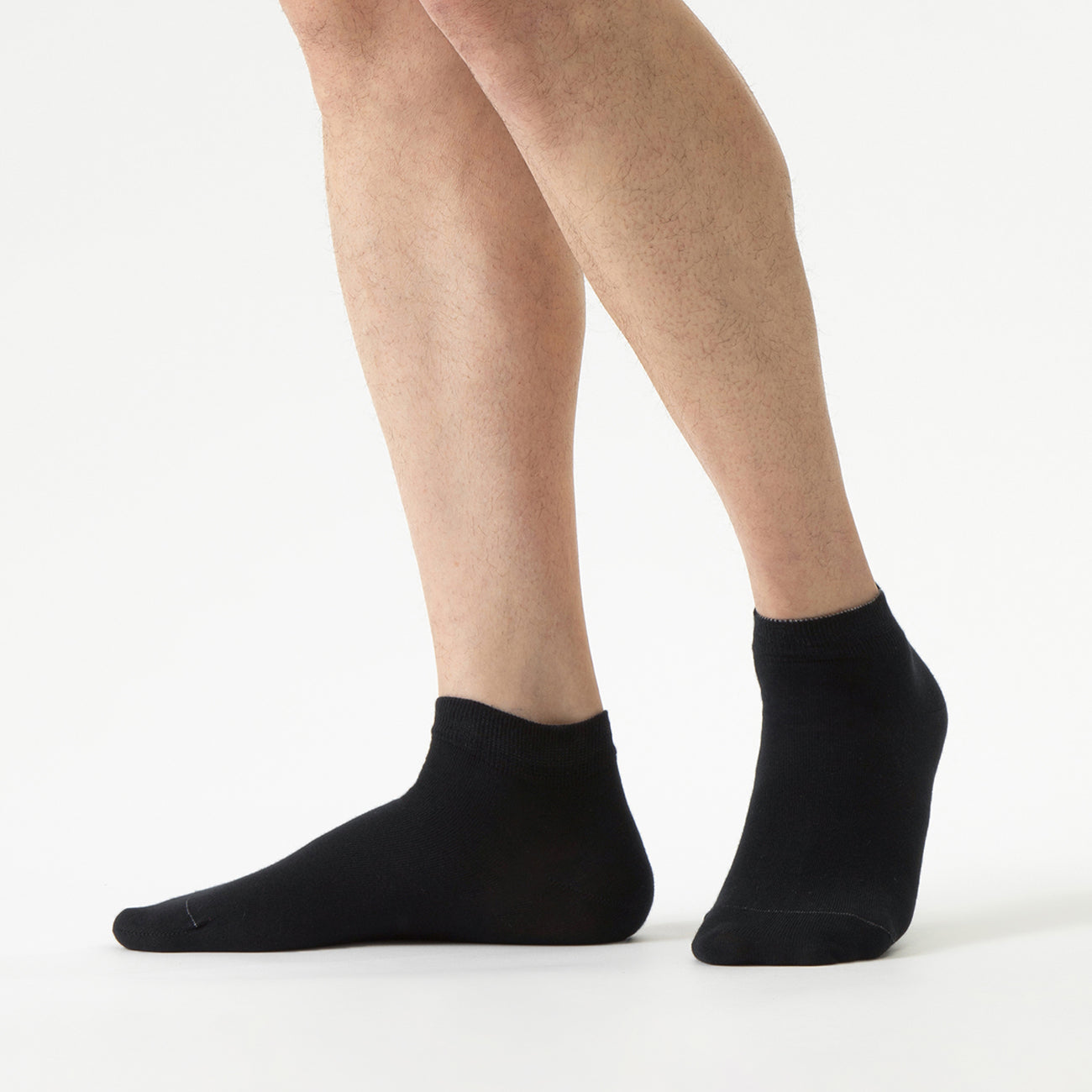 sneaker socken schwarz - ankle socks black basics sport socks model