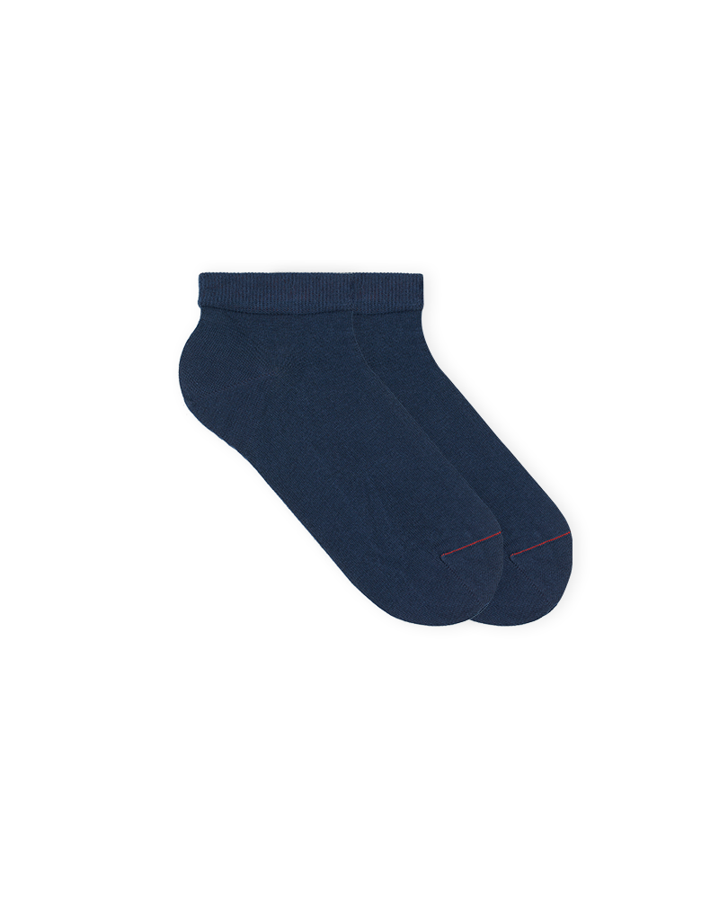 sneaker socken dunkelblau - ankle socks navy basics sport socks