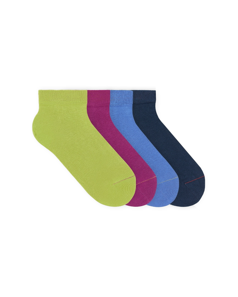 kurze sneaker socken set bunt - multicolor classic sneaker socks